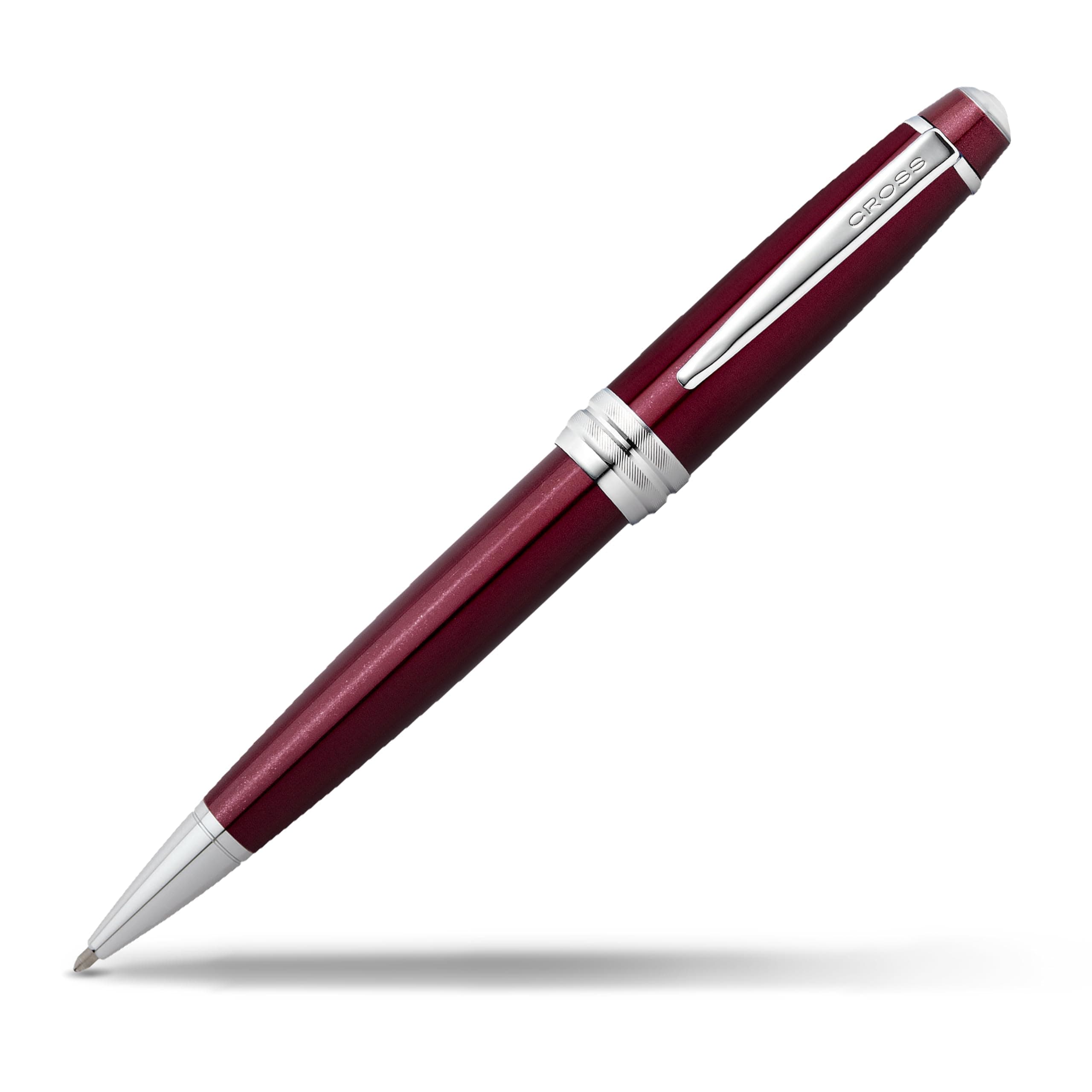 CROSS Bailey Red Lacquer – Ballpoint Pen incl. Premium Gift Box – Refillable Medium Ballpen