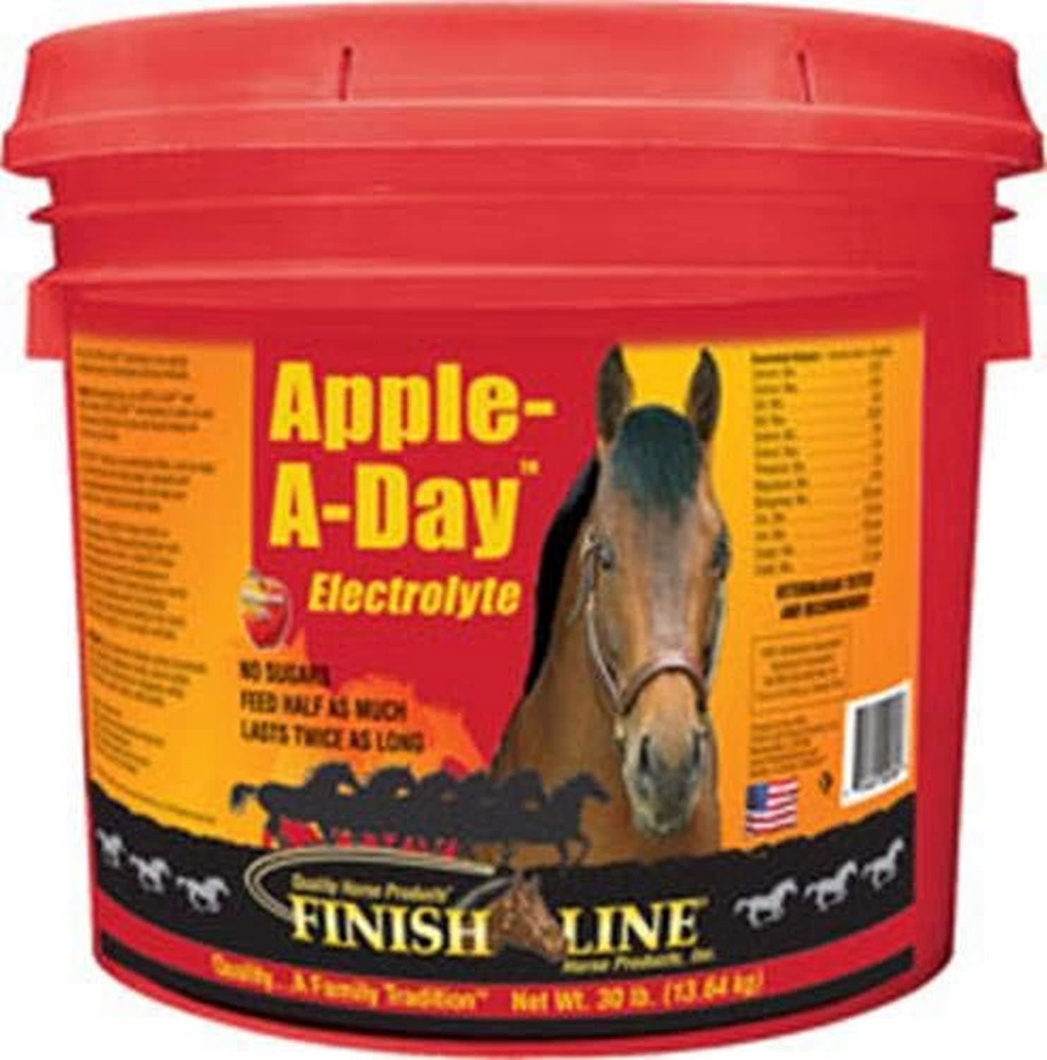Finish Line Horse Products inc Apple A Day Electrolyte 5 Pounds - 02005
