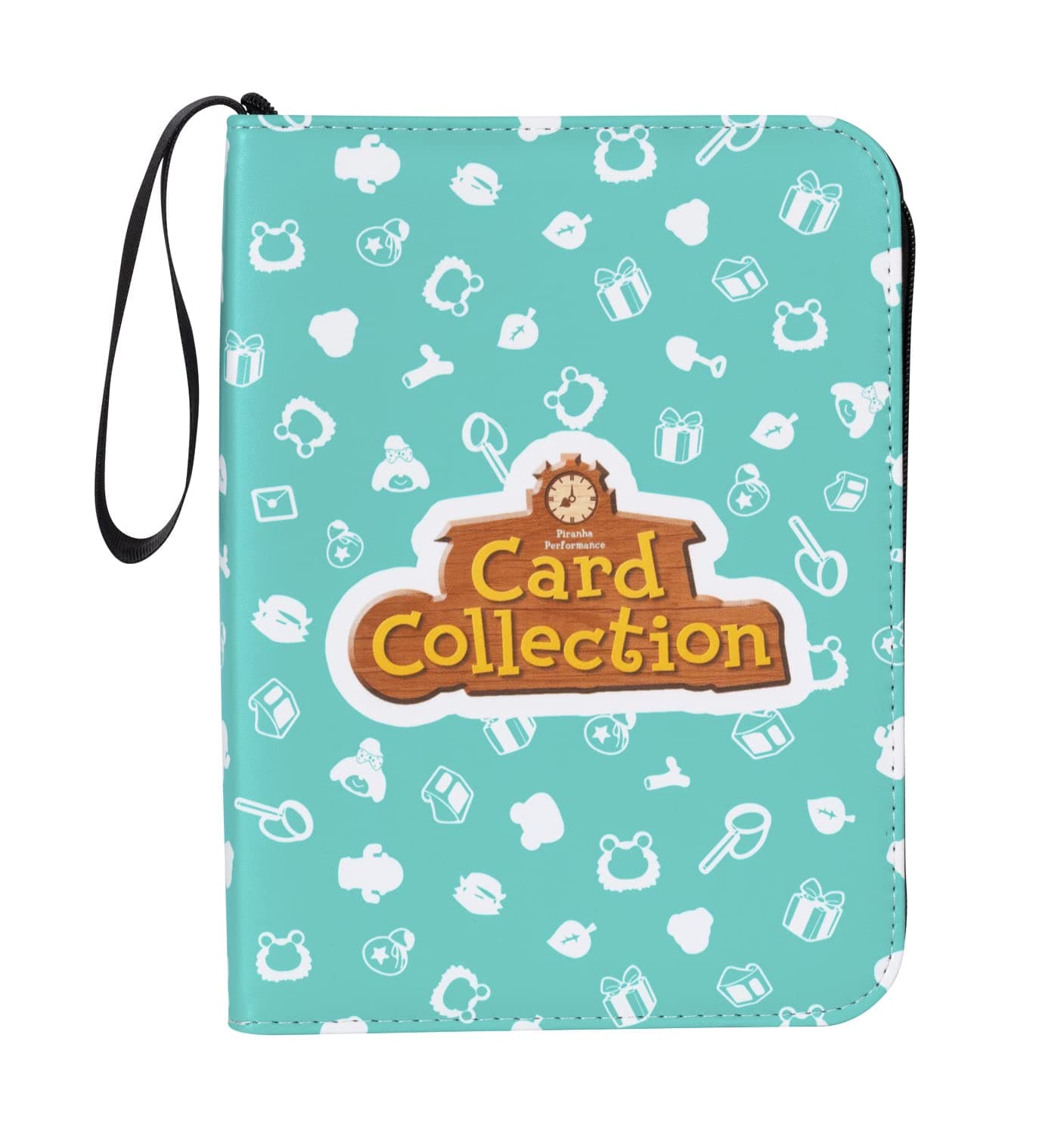 Scrapbook Turquoise | Compatible with Amiibo Animal Crossing Trading Cards