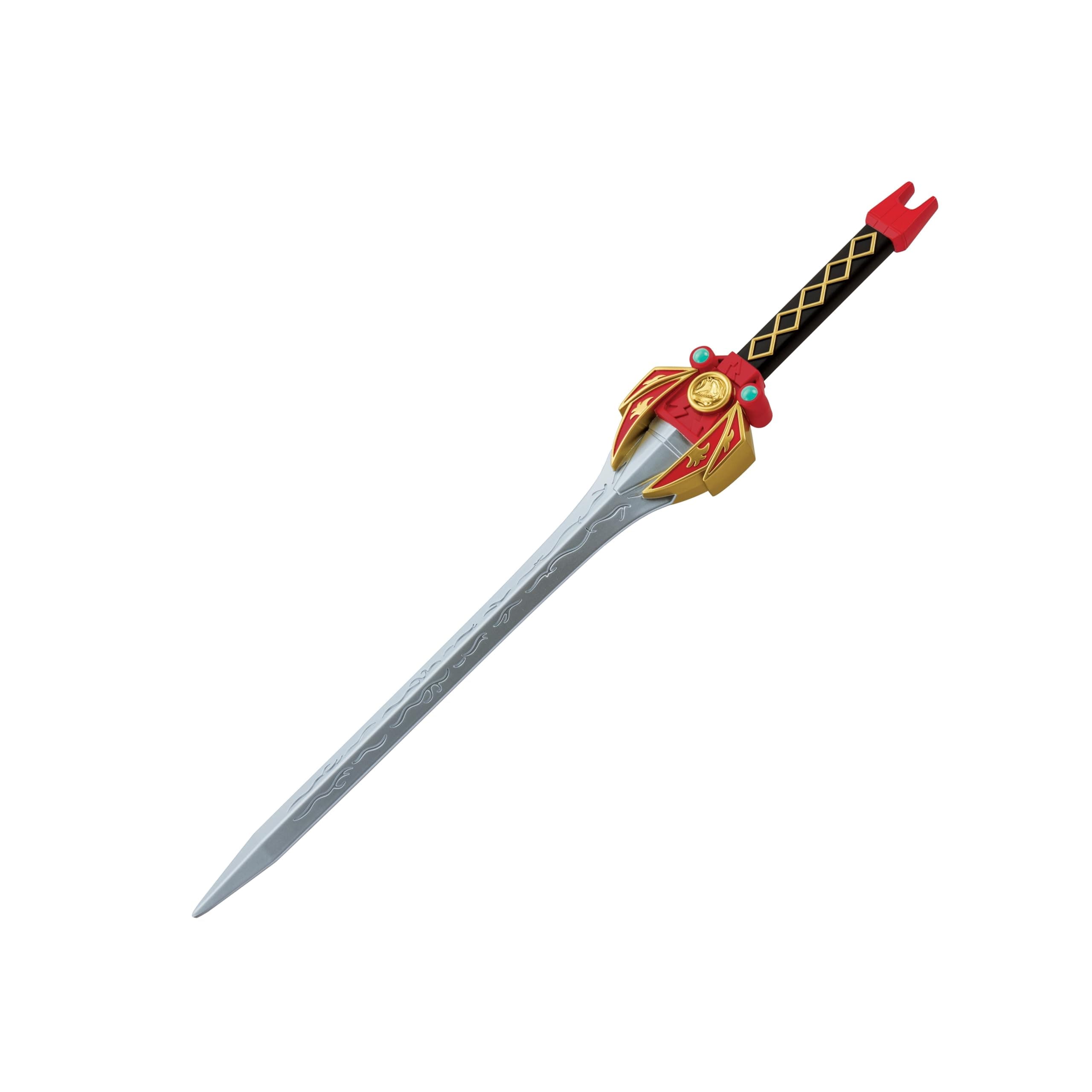 Red Ranger Mighty Morphin Sword, Official Power Rangers Costume Accessory for Kids