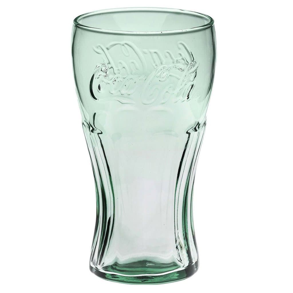 Libbey Classic Coca-Cola Glass in Georgia Green 17.2oz/510ml , Transparent