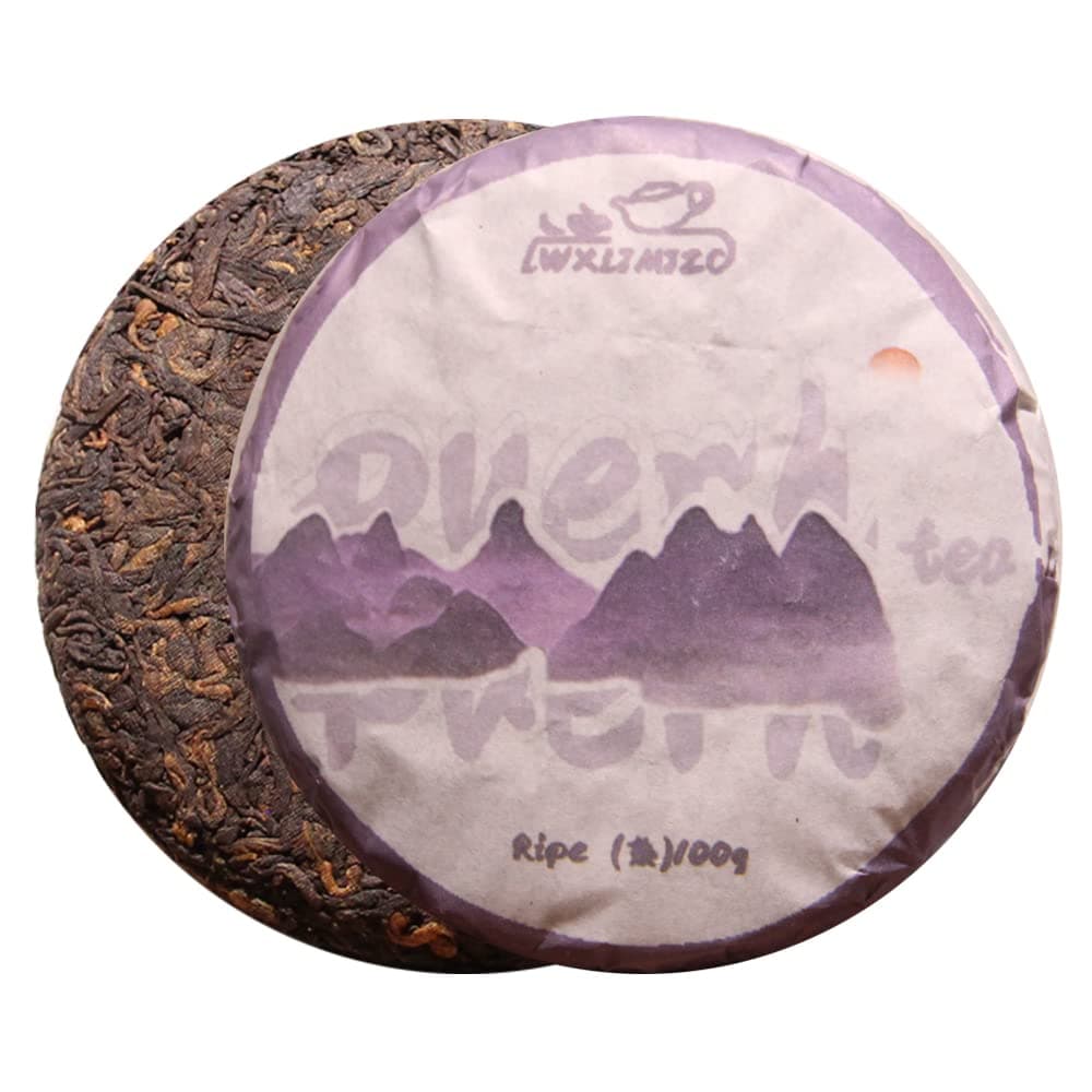 LWXLJMJZC－2020yr Aged Ripe Puerh Tea Cake 3.53oz-Dark Tea Pu erh - Shu (cook) Pu-erh Puer