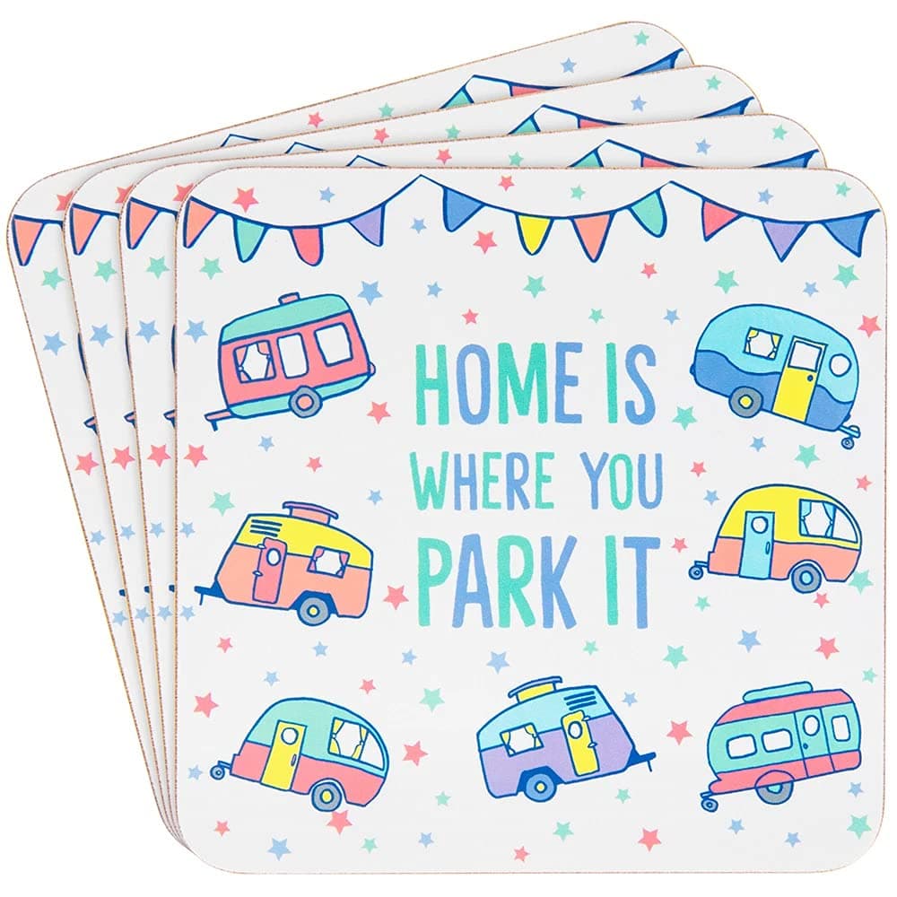 Home is Where You Park It - Caravan Coasters