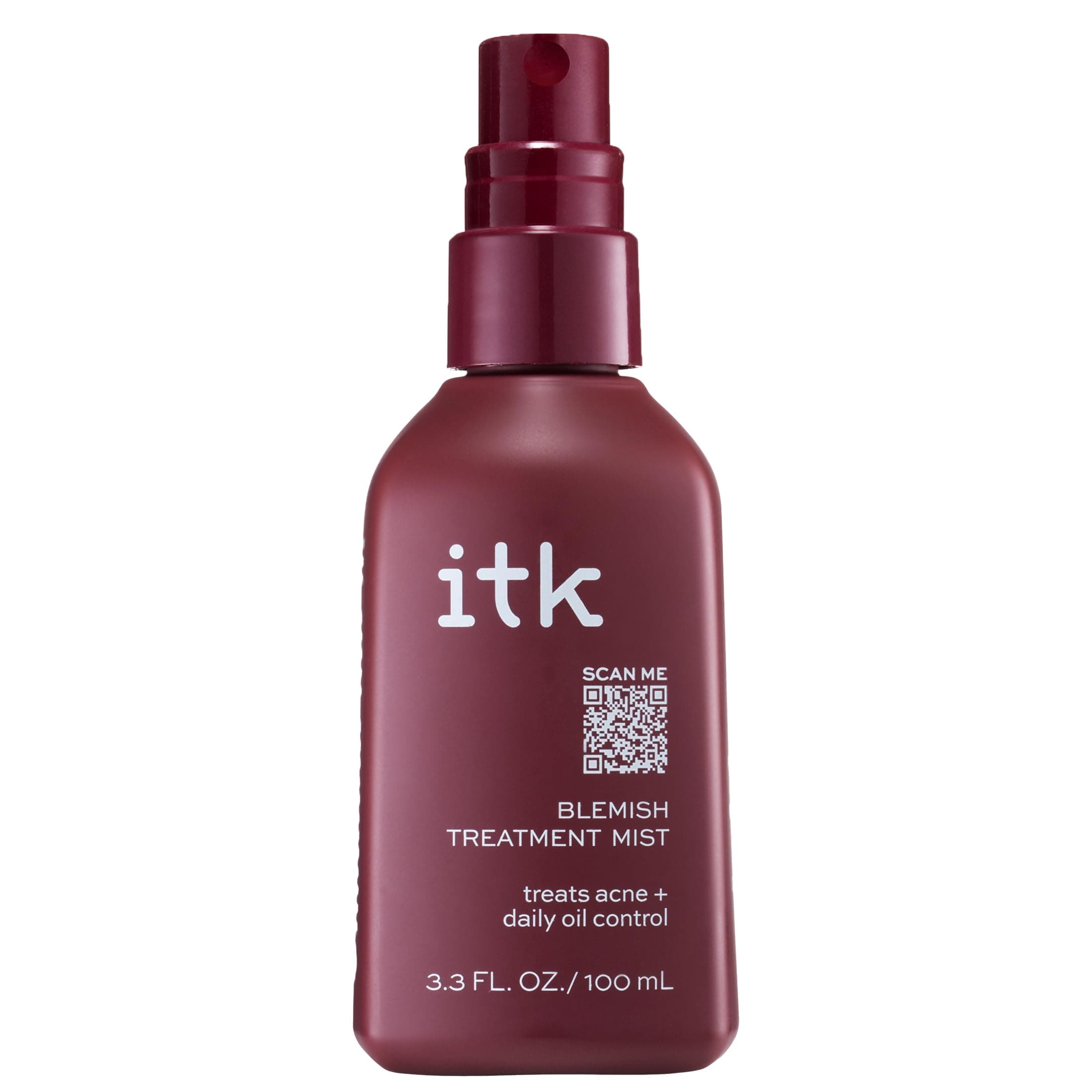 Blemish Treatment Mist by ITK for Unisex - 3.3 oz Mist