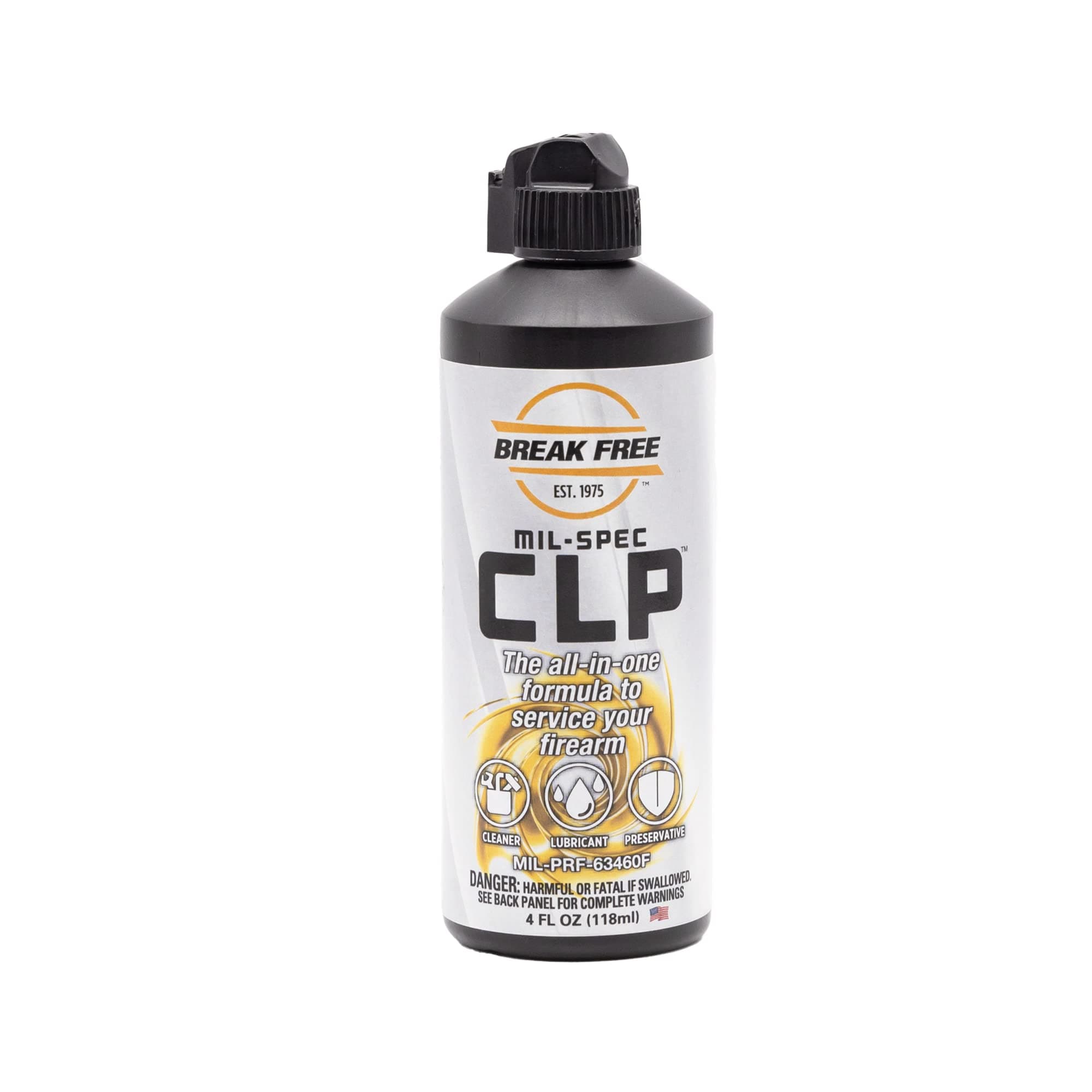 Break-Free CLP-4 Cleaner Lubricant Preservative Squeeze Bottle (4 -Fluid Ounce)