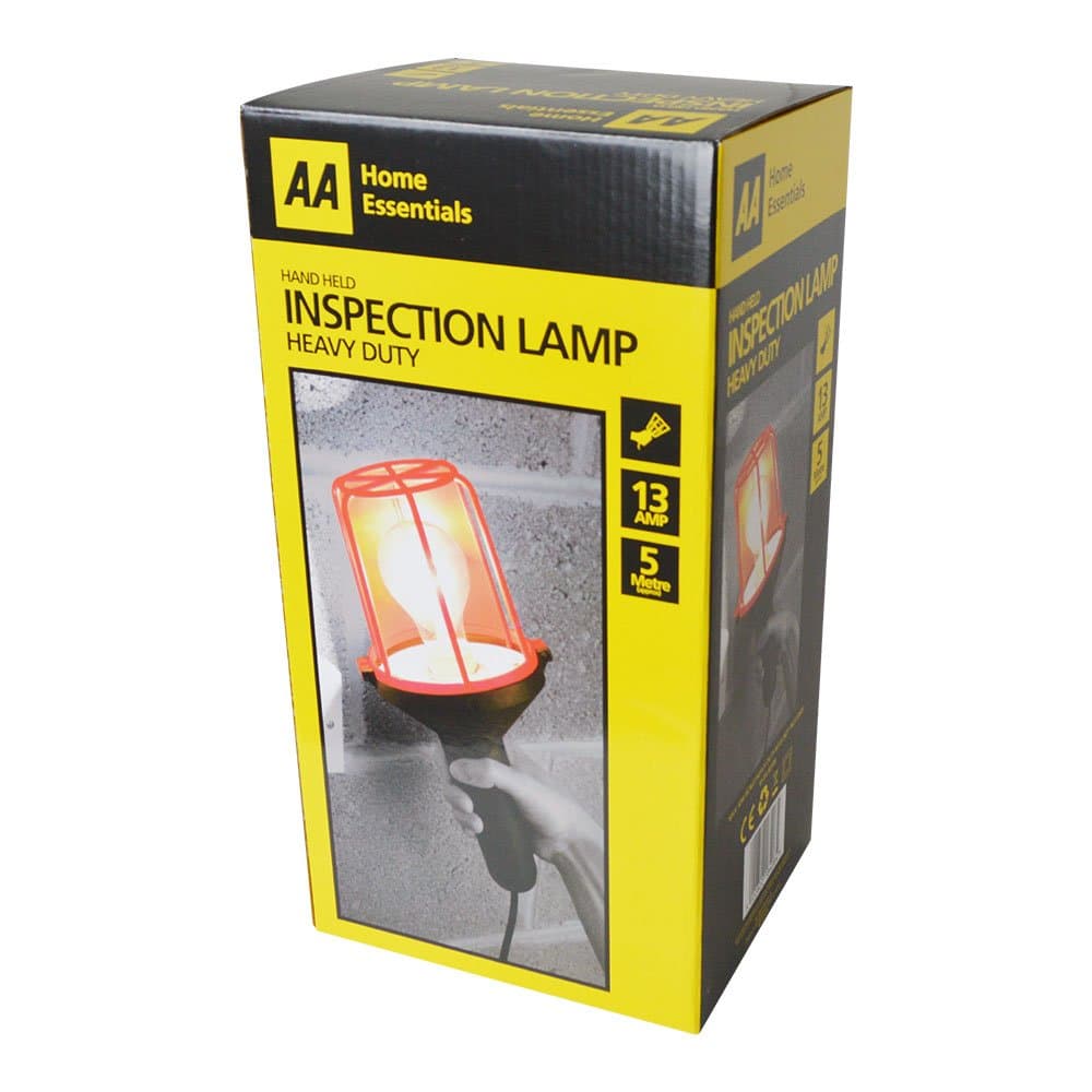 Status International AA Hand Held Heavy Duty Inspection Lamp with 5 m Lead