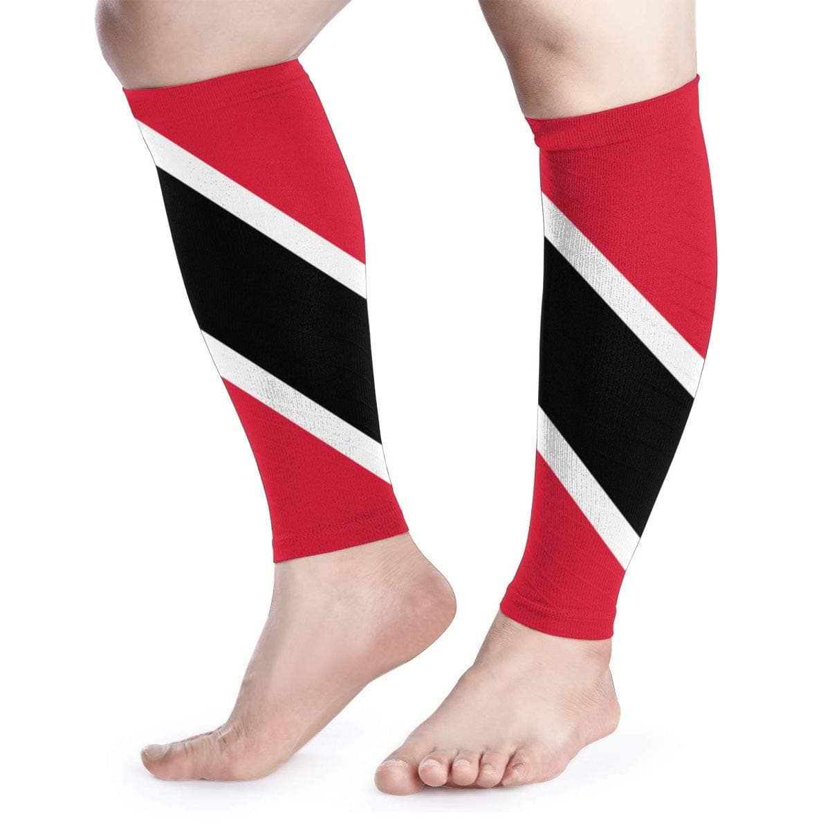Flag of Trinidad and Tobago Calf Compression Sleeve - Leg Compression Socks for Shin Splint Calf Pain Relief Fit for Men Women and Runners