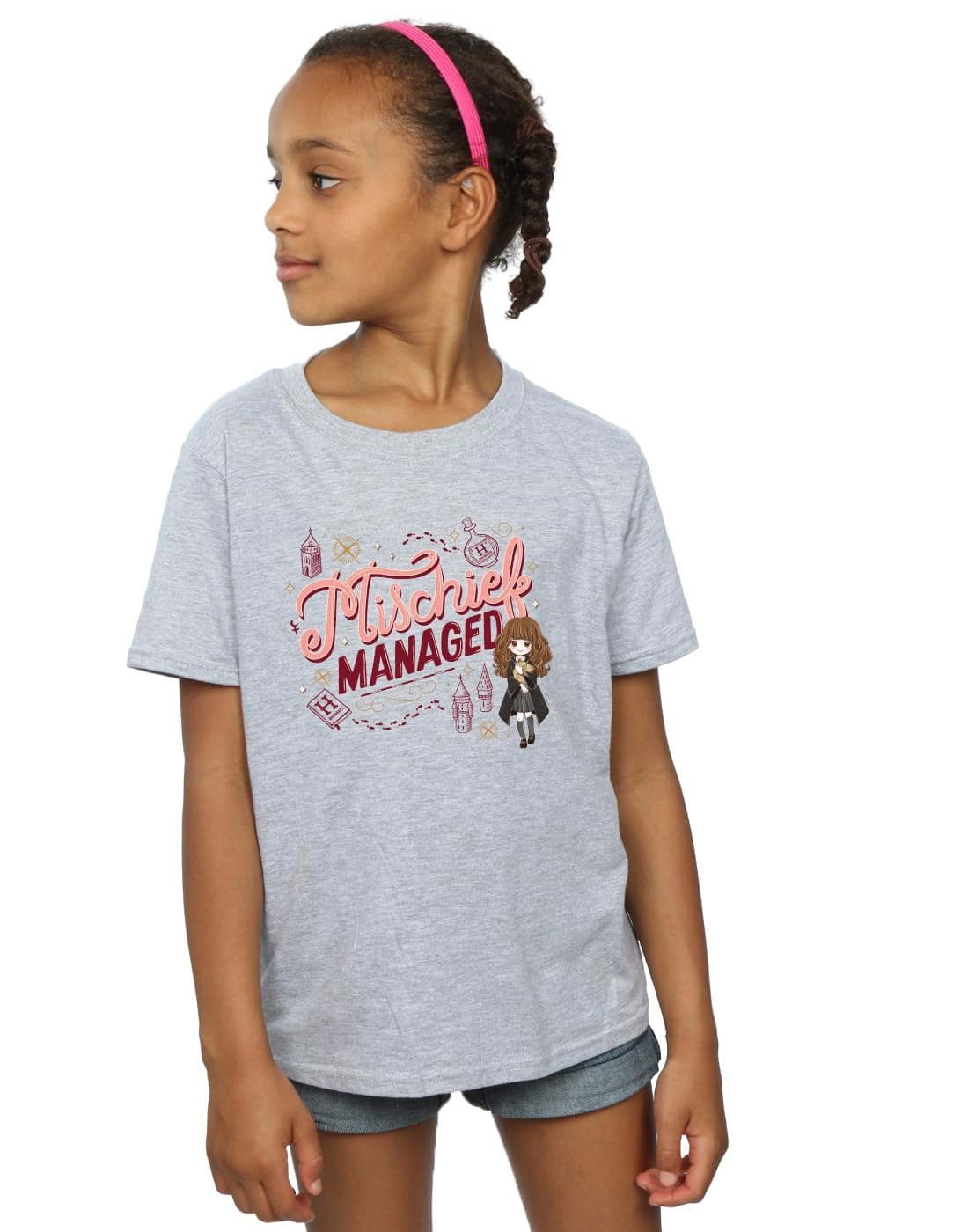 Absolute CultHarry Potter Girls Mischief Managed Hermione T-Shirt