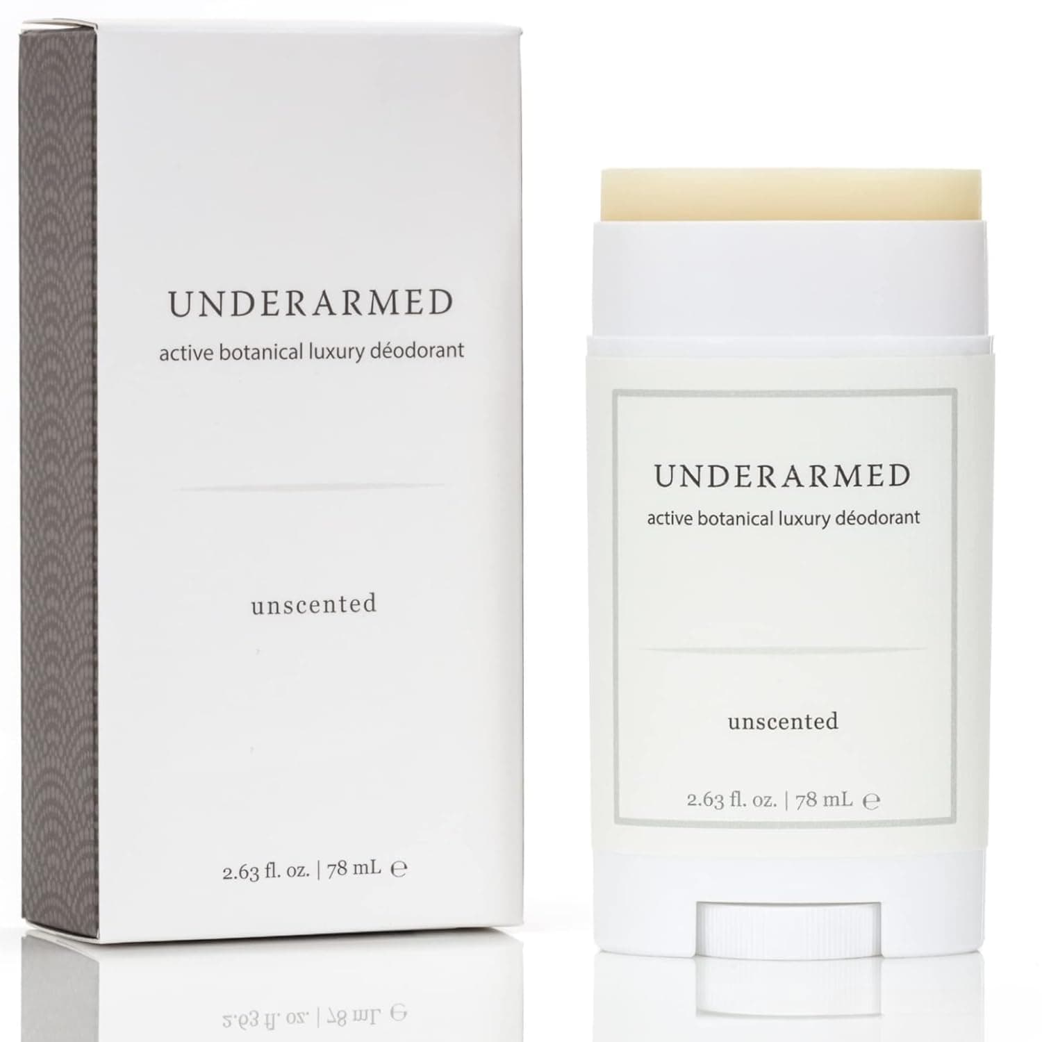 - Underarmed Unscented Aluminum-Free Deodorant, Coconut + Essential Oils, Baking Soda, Raw Honey & Mineral Salt | Non-GMO Vegan Formula For Women & Men