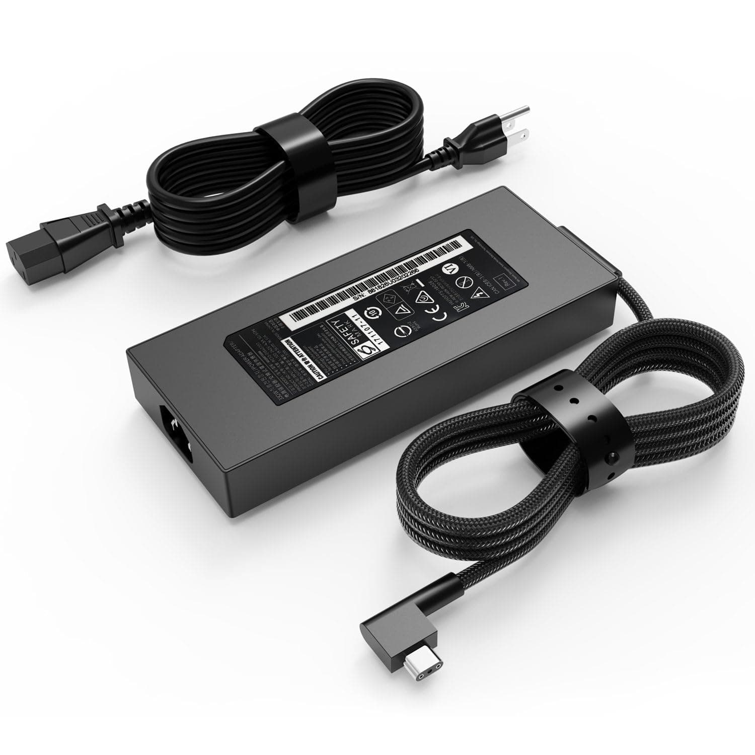 330W 16.92A 19.5V GaN Laptop Charger for Razer Blade 16 18 RTX 4070 4080 4090 RC30-0484 RC30-04840200 RZ09-0483 RZ09-0484 AC Power Supply Adapter Cord