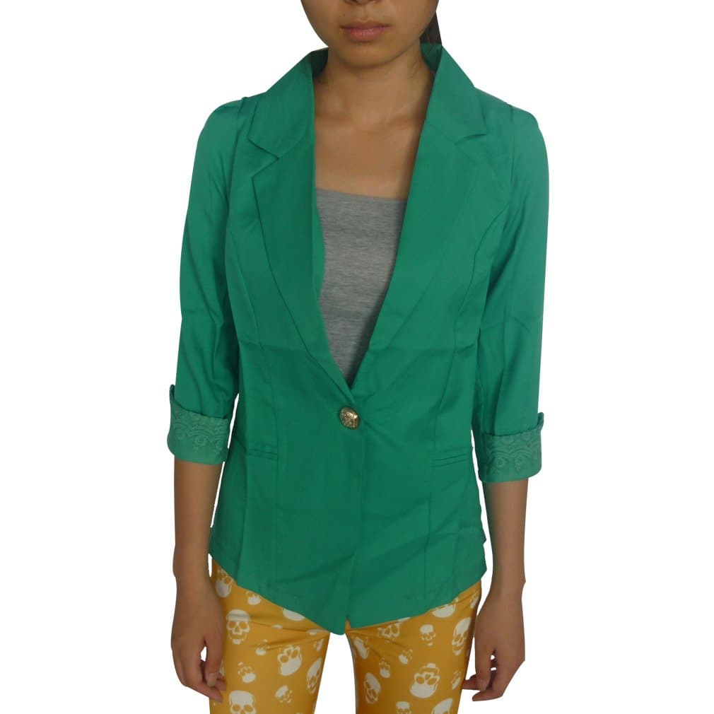 Happyincart Women's Lace One Button Business Suit