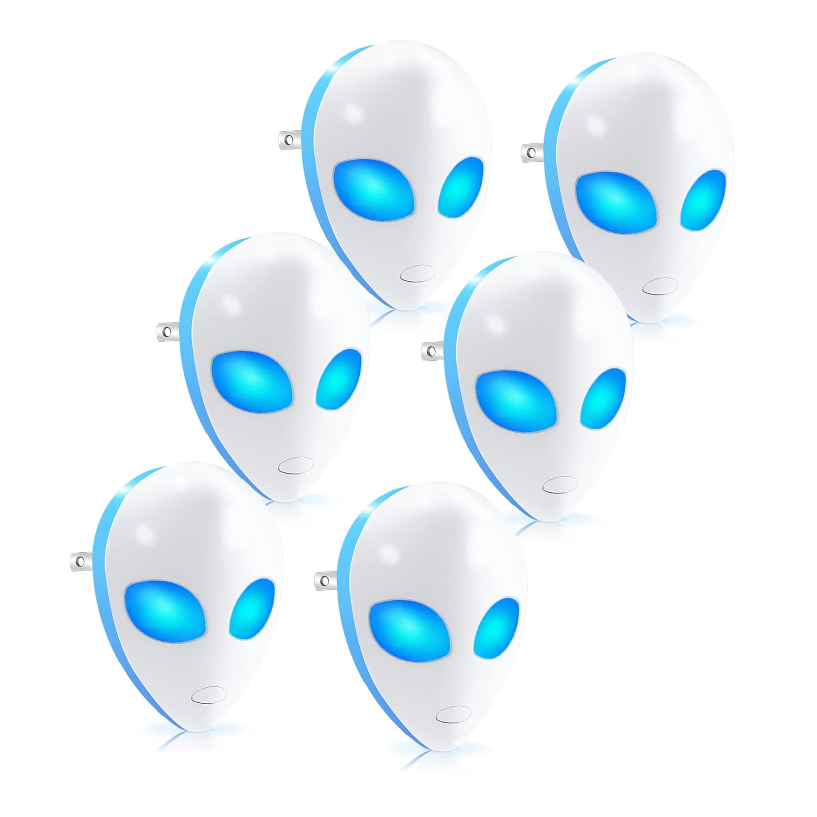 2023 Upgraded Ultrasonic Pest Repeller,Folding Pest Repellent Ultrasonic Plug In,Pest Control for Home,Kitchen, Office, Warehouse, Hotel(6 Packs)