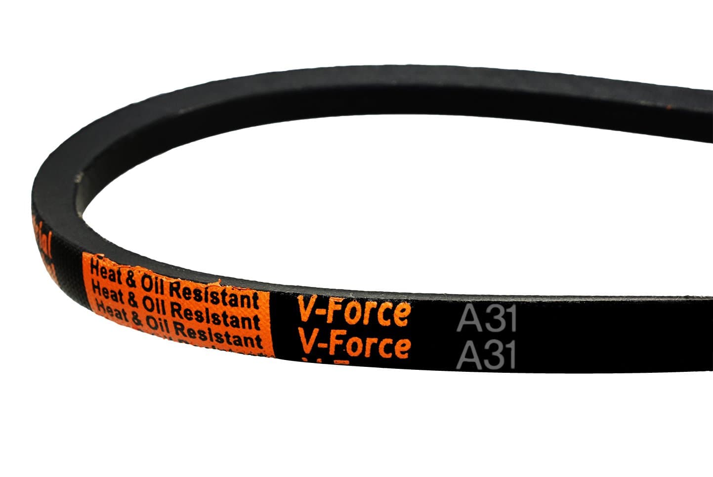 MVP Industrial A31/4L330 V-Force Premium V-Belt, 1/2" Top Width X 33" Outside Circumference