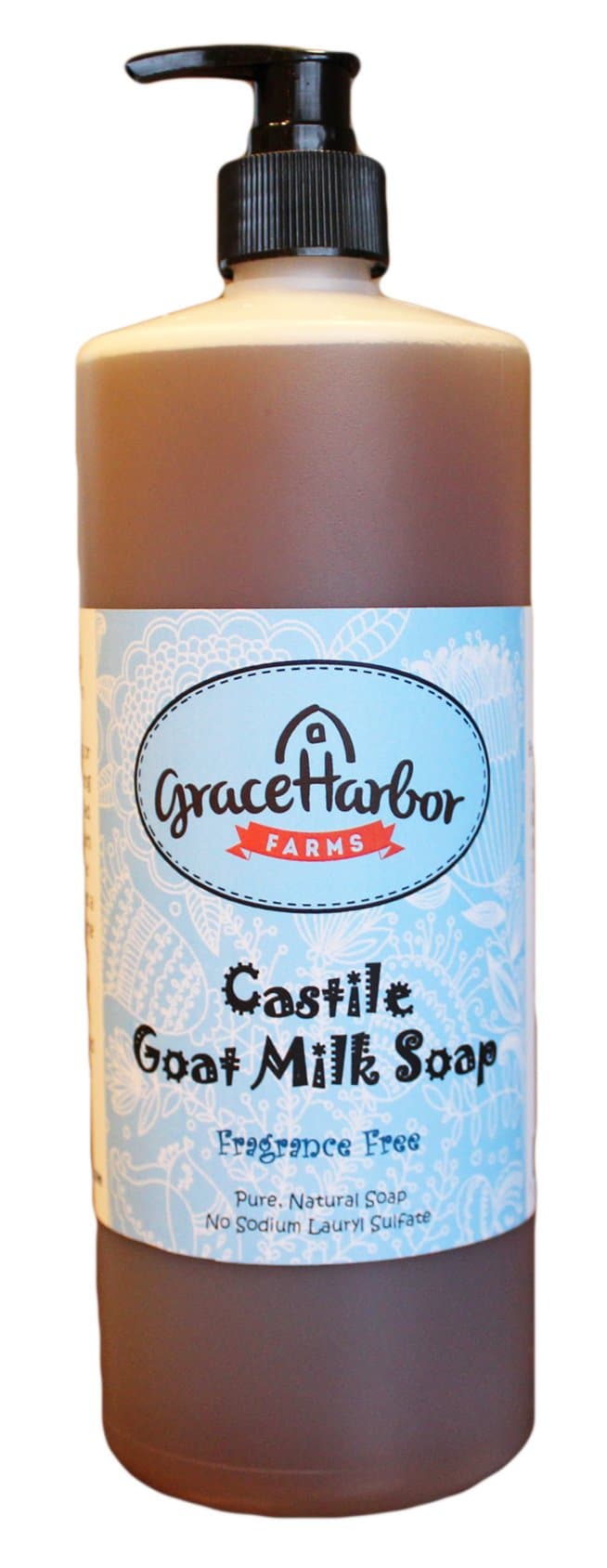 Goat Milk Liquid Soap, Quart Bottle