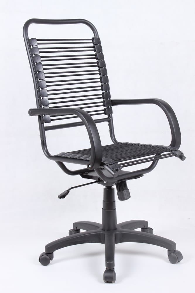 EZ Office Bunbom String Office Desk Chair with arms Black Bungies String