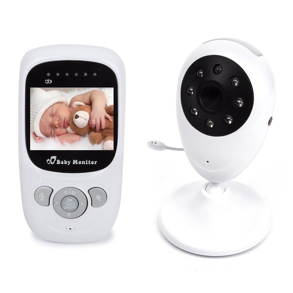 Yoolove Baby Monitor 2.4” TFT LCD Wireless Digital Video with Night Vision & Temperature Monitoring Two-way Talk (No WIFI)