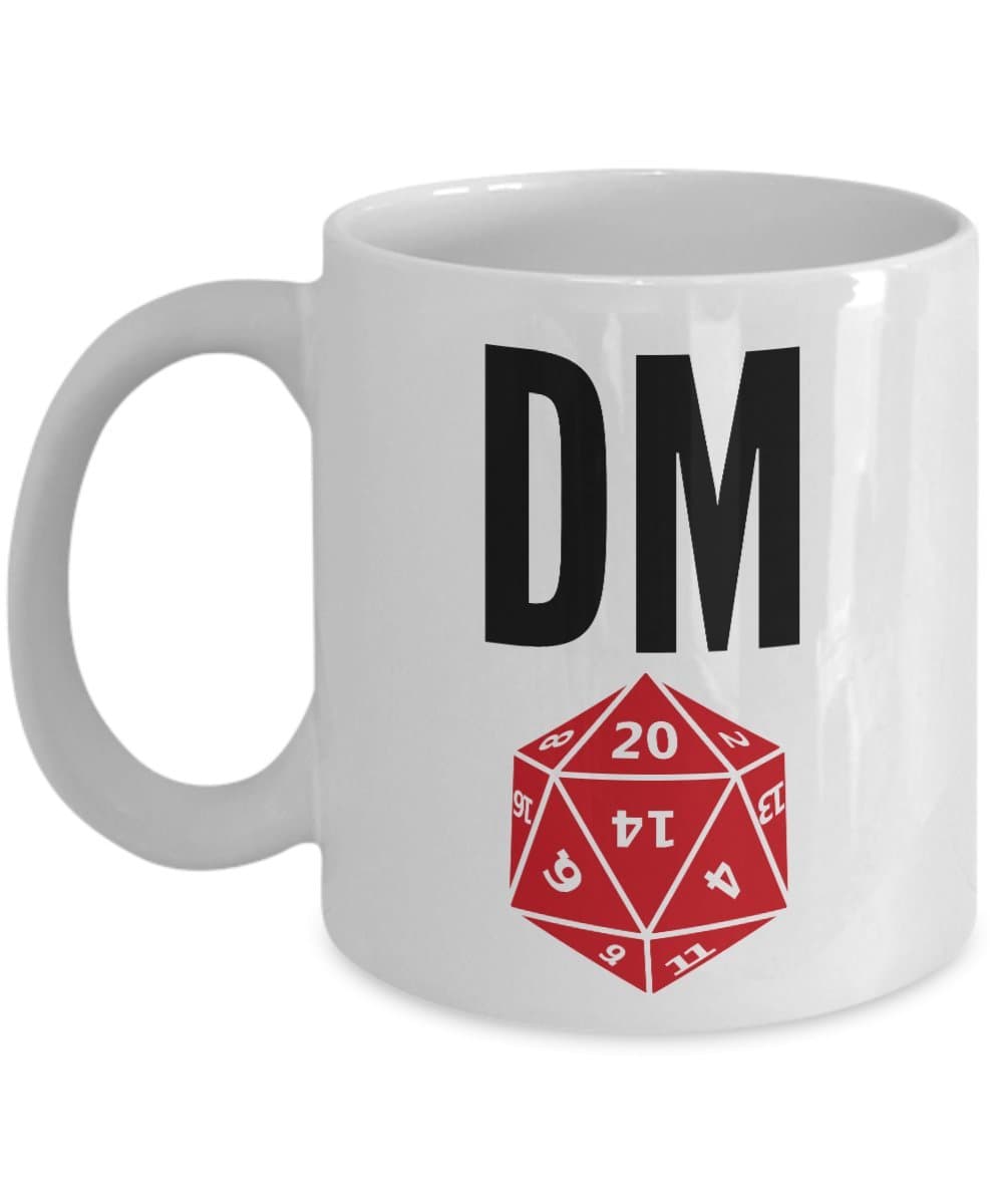 Dungeons and Dragons DnD D&D Mug Dungeon Master Coffee Tea Cup Gift Idea 11oz