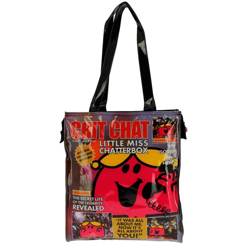 Mr Men Special Edition Little Miss Chatterbox Plastic Tote Shopper Bag