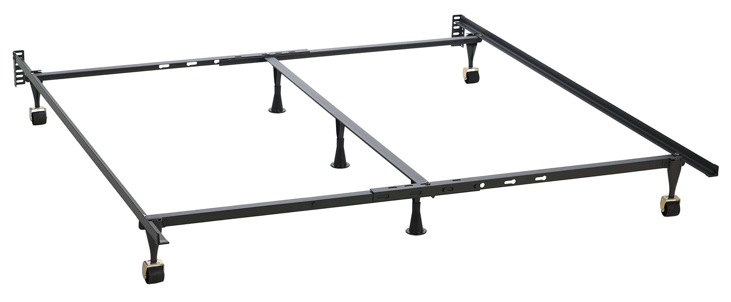 Holly-Lock Adjustable Keyhole Bed Frame, One Frame Fits