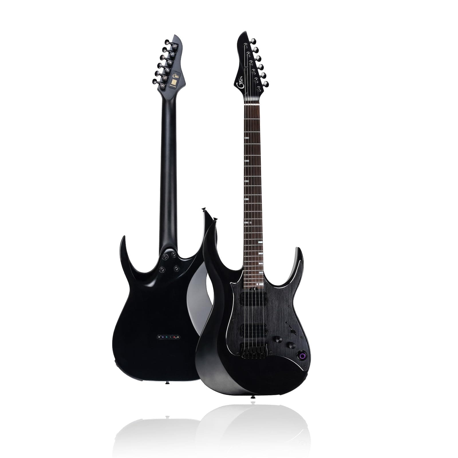 - M800 Smart Electric Guitar Kit With Effects, Practice Guitar Intelligent System With HH Pickup, 80s Loop, 40 Drummer, 10H Bettaty Life, 6 Strings, Right Hand