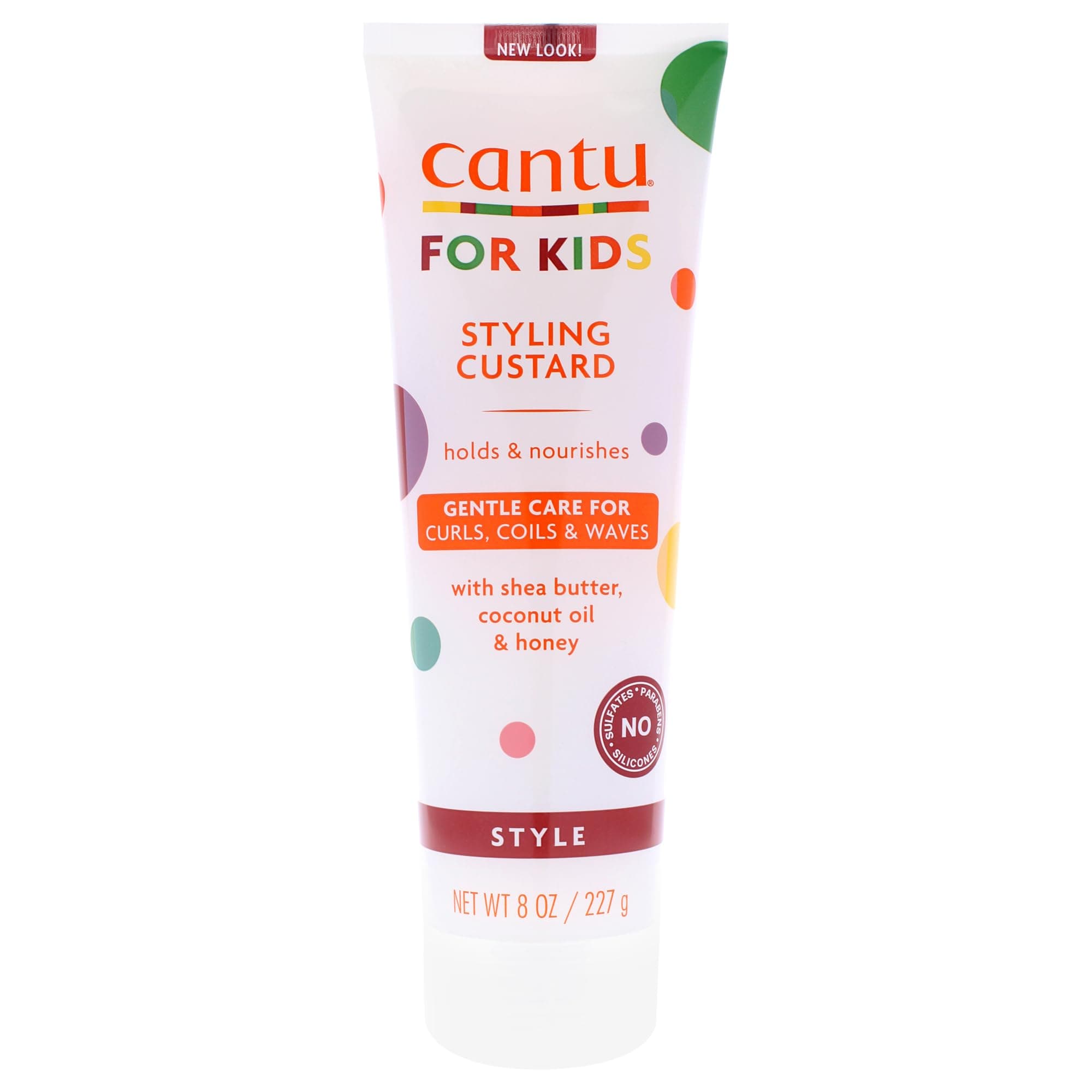 Cantu Care For Kids Styling Custard, 8Oz Tube, 8 Ounce (Pack of 1)