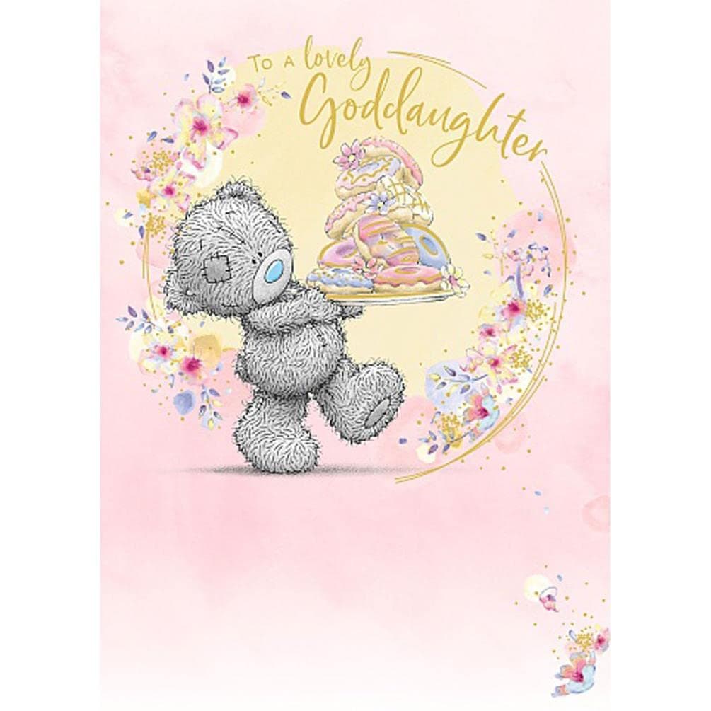 Me To You Bear Lovely Goddaughter Birthday Card