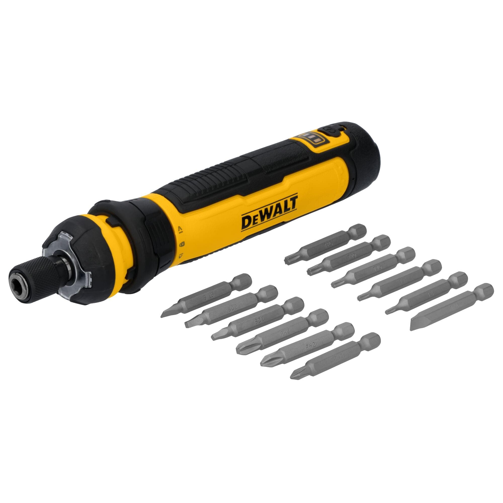 DEWALT Cordless Screwdriver with FLEXDRIVE Control and Screwdriver Bit (DWHT66719)