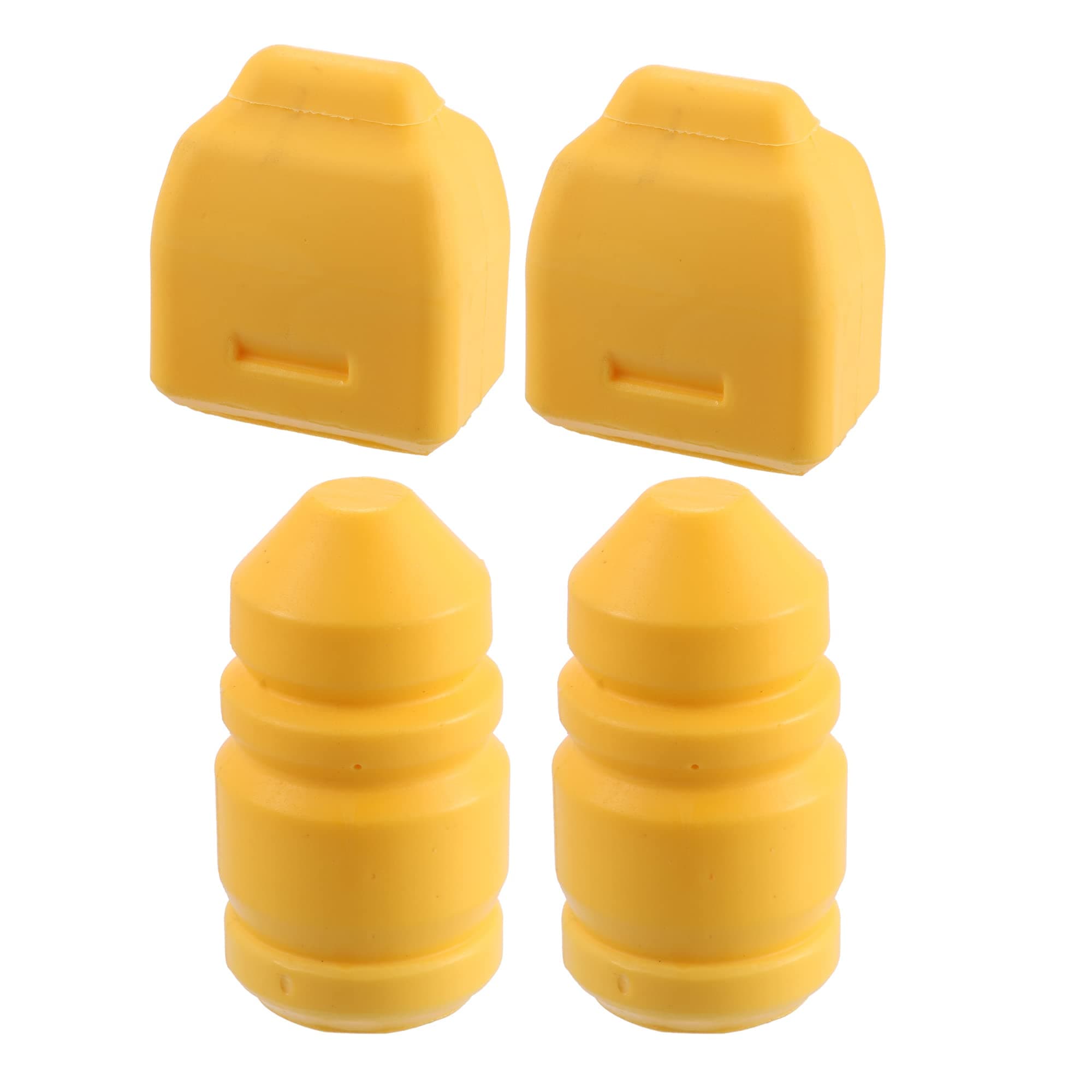 - X AUTOHAUX Car Front Rear Jounce Bumper Stop Axle Bumpers Set 52088256 52088352 for Grand Cherokee WJ 1999-2004