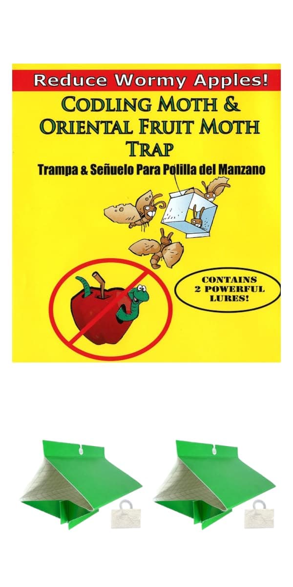 Codling Moth & Oriental Fruit Moth Trap (2 Pack, 8 Week)