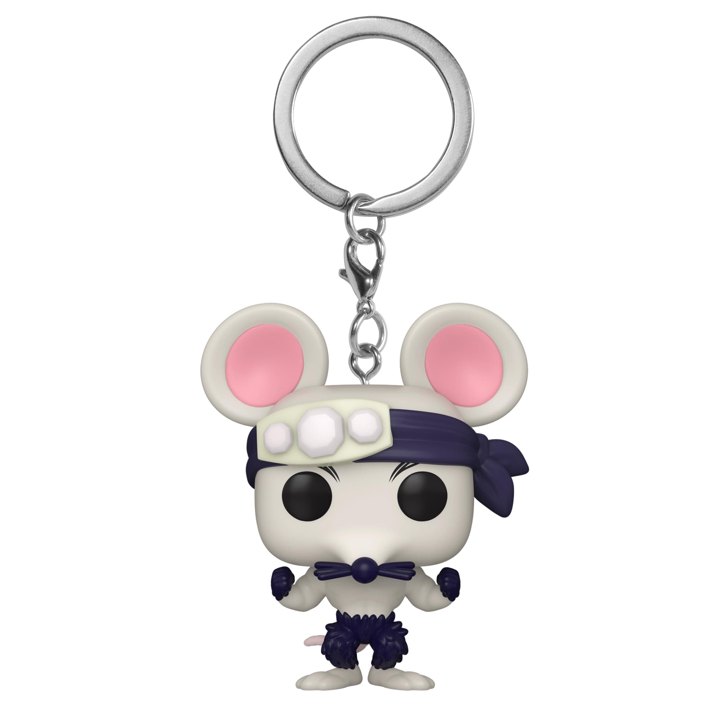 FunkoFunko POP! Keychain: Demon Slayer - Muscle Mouse Novelty Keyring - Collectable Mini Figure - Stocking Filler - Gift Idea - Official Merchandise - Anime Fans - Backpack Decor