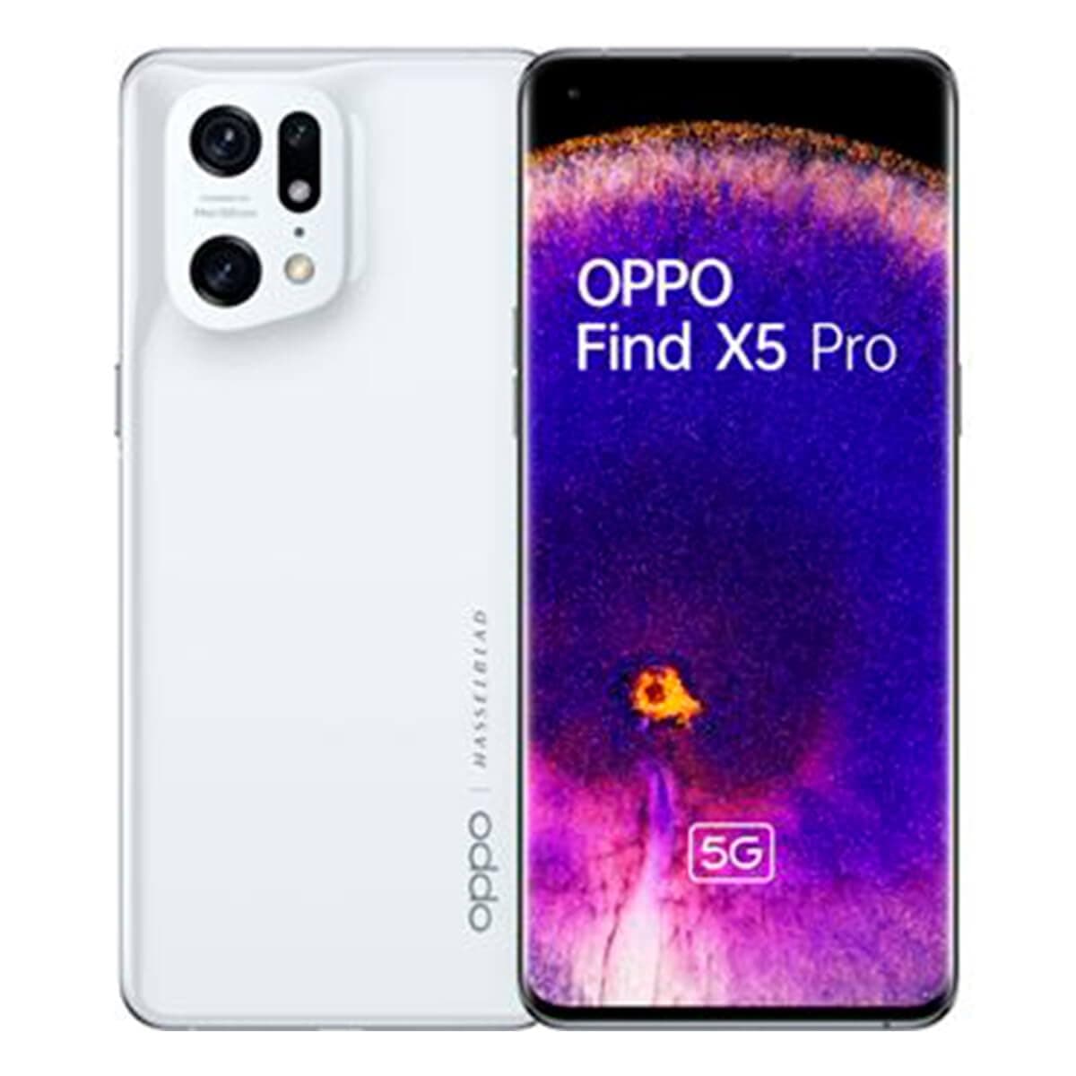 Find X5 Pro 5G - Smartphone 256GB, 12GB RAM, Dual Sim, White