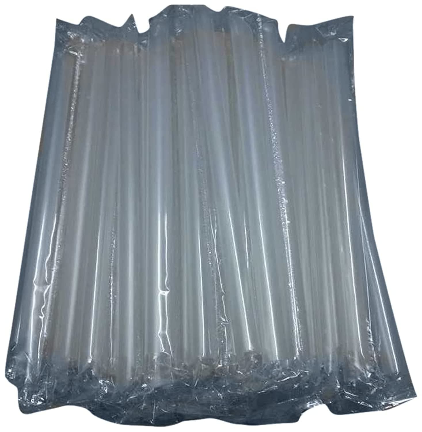 IBUBBLE TEA HOUSE Transparent Drinking Straws, Pack of 100 (7in)