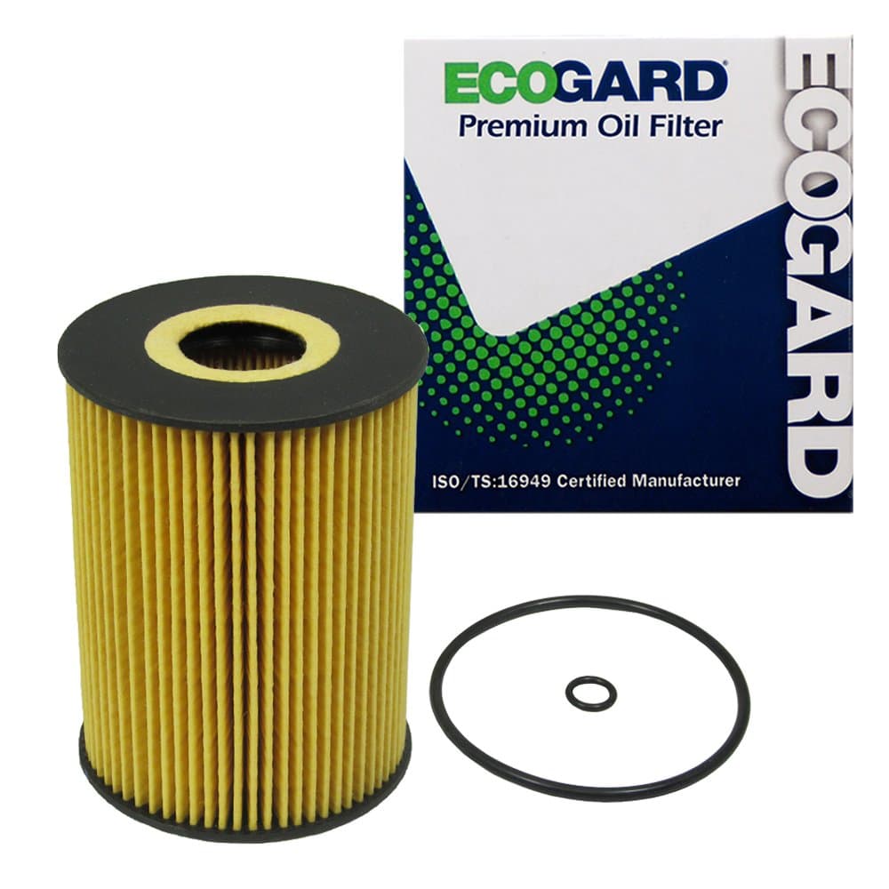ECOGARD X5691 Premium Cartridge Engine Oil Filter for Conventional Oil Fits Porsche Macan 3.0L 2015-2018, 911 3.8L 2009-2019, Cayenne 4.8L 2008-2018, 911 3.0L 2017-2021, Panamera 3.6L 2011-2016