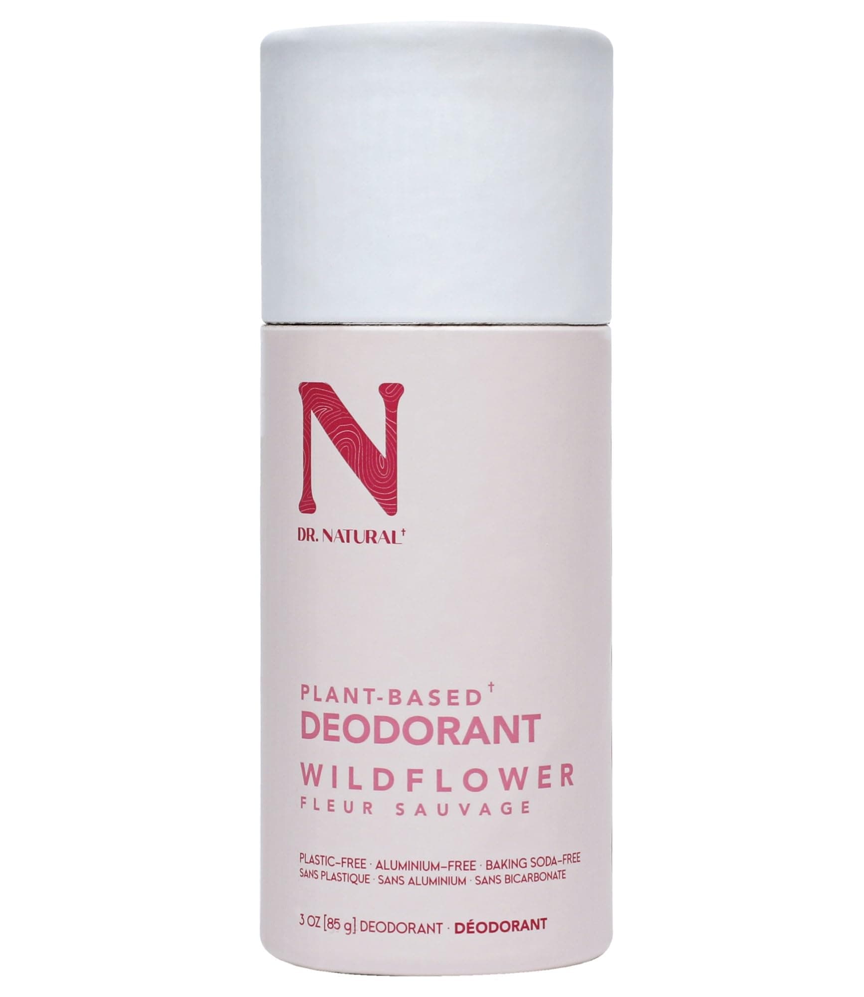 Deodorant Stick - Baking Soda and Aluminum - Natural for Sensitive Skin - Lasting Freshness - Wildflower - 3 oz
