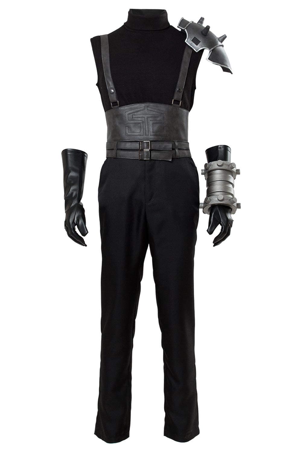 SIDNOR Final Fantasy VII Cloud Strife Cosplay Costume FF7 Cloud Outfit Vest