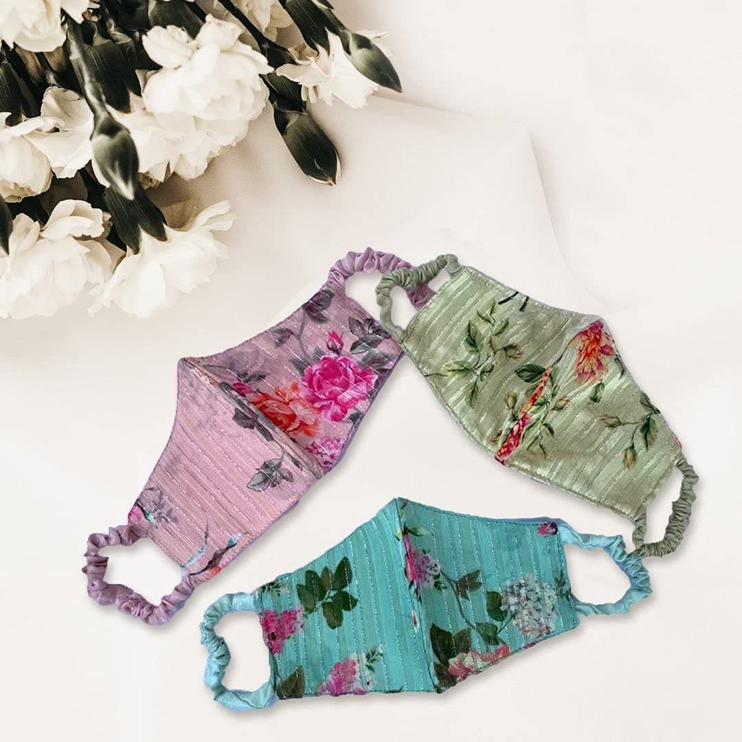 Aavni Florista Designing Mask - Set of 3