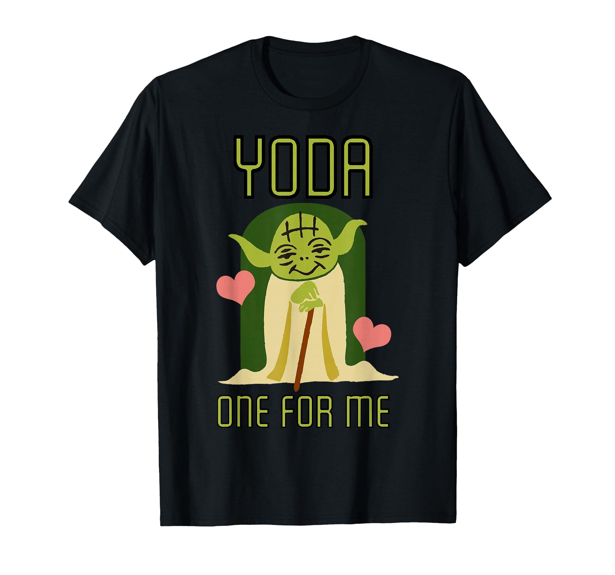 Star Wars Yoda One For Me Cute Matching Valentine's Day T-Shirt