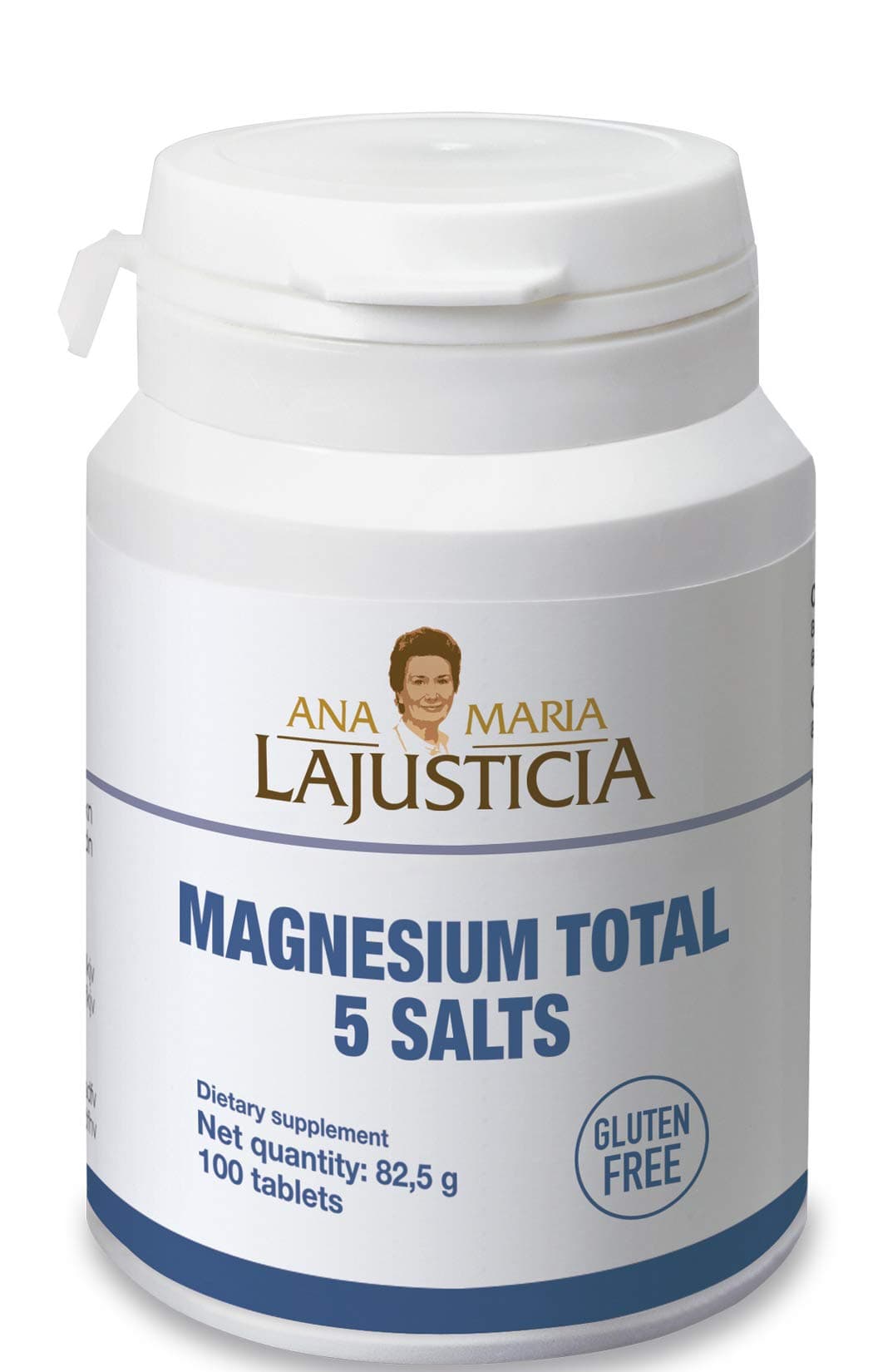 Magnesium 5-in-1 Complex by Ana Maria Lajusticia – High Absorption – 100 Vegan Tablets – Kosher & Halal Certified