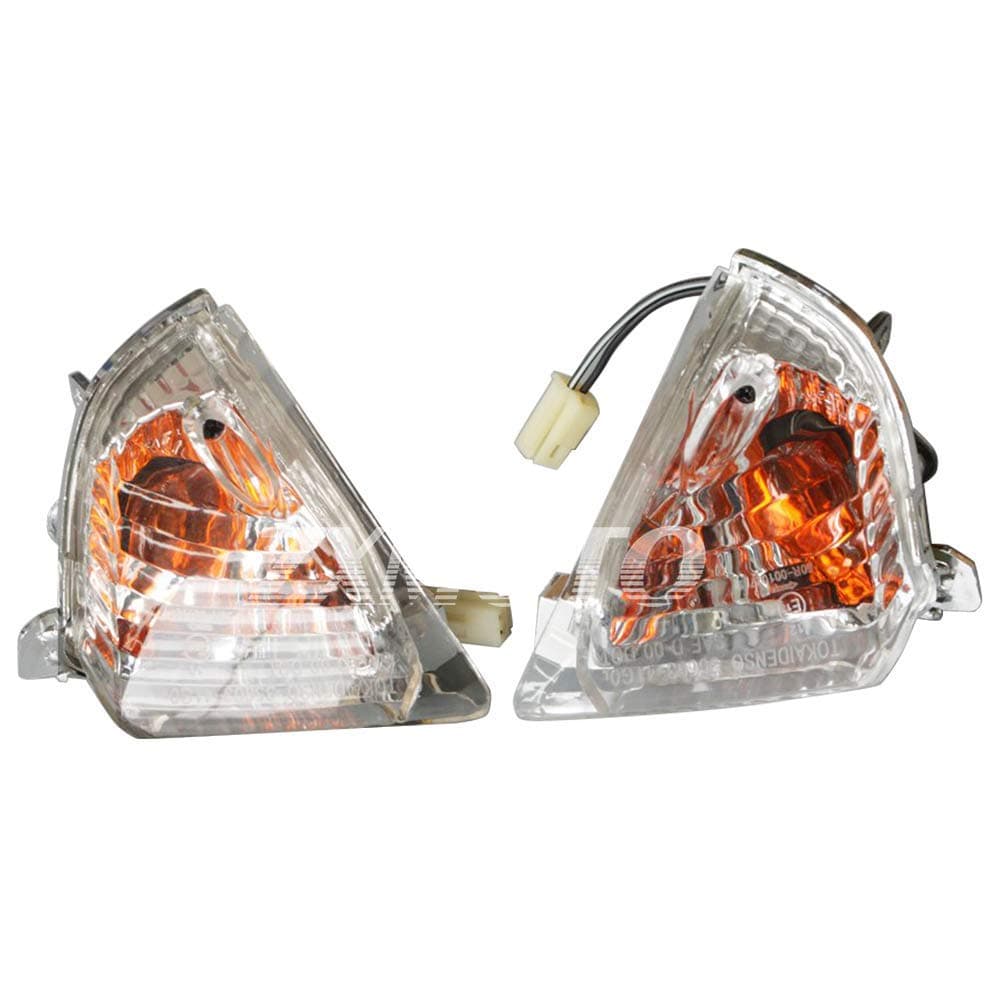 ZXMOTO Clear Rear Turn Signal Indicator Light for Suzuki GSXR 600 GSXR 750 K6 (2006-2007) / GSXR 1000 K5 (2005-2006)