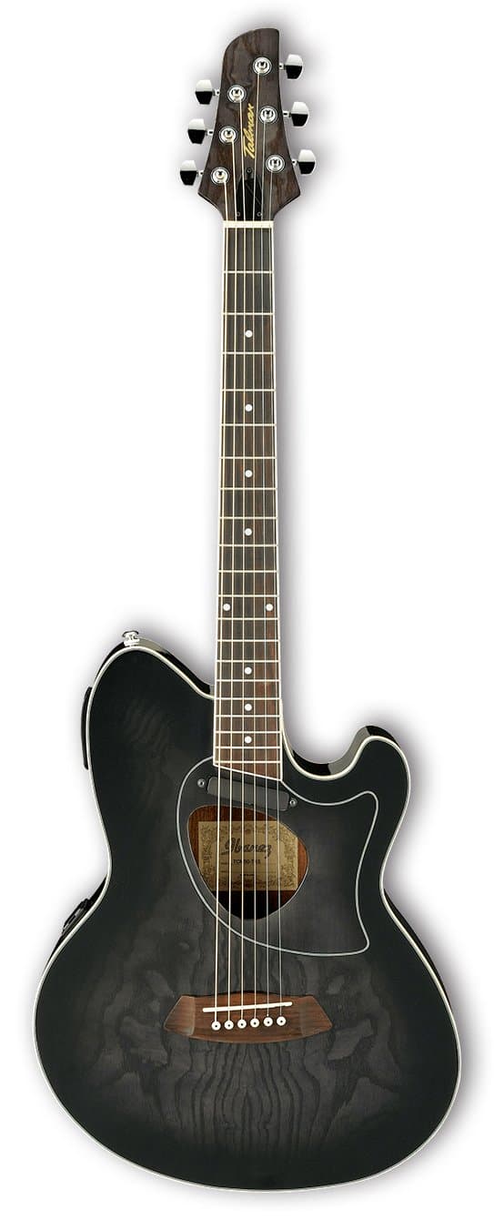 Ibanez Talman TCM50-TKS Transparent Black Burst - Acoustic Guitar