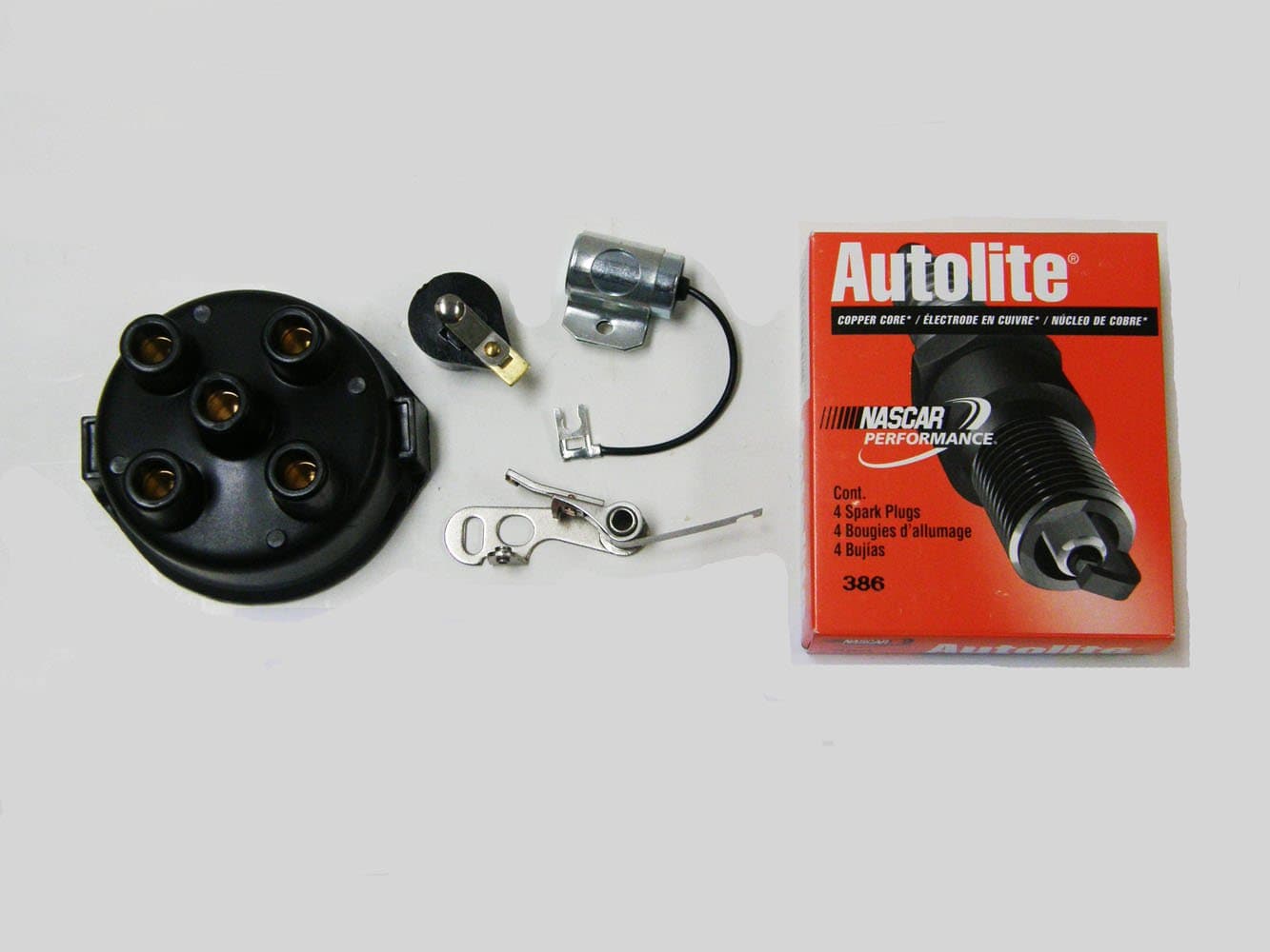 Woods Tisco MTK1DCR Ignition Master Tune Up Kit for Allis Chalmers John Deere Massey Ferguson and Case IH Tractors - 4 Cyl with Delco Distributors Only