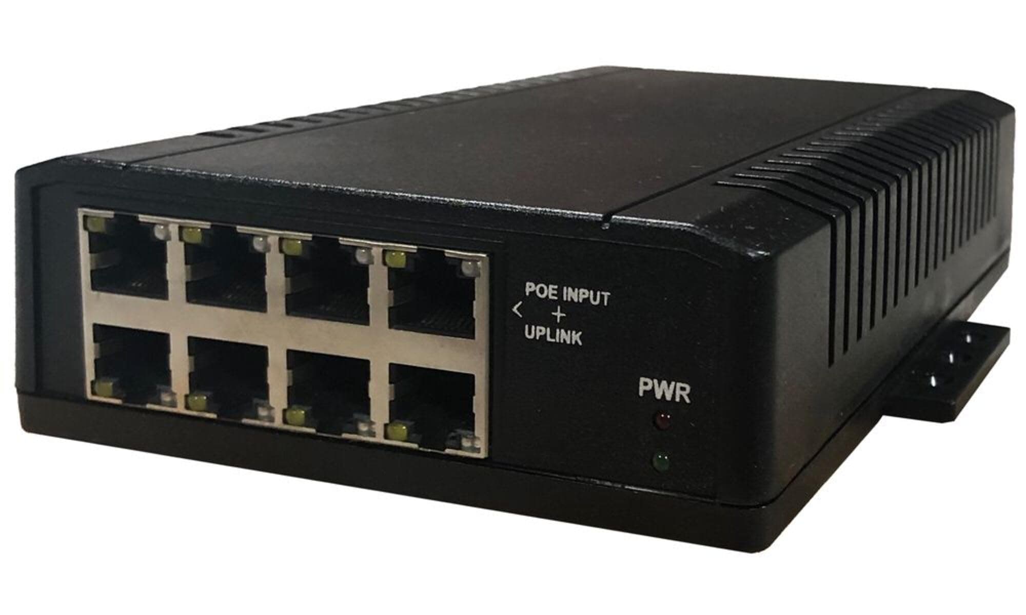TyconSystems TP-SW8-NC 8 Port High Power POE Switch - 12-56V