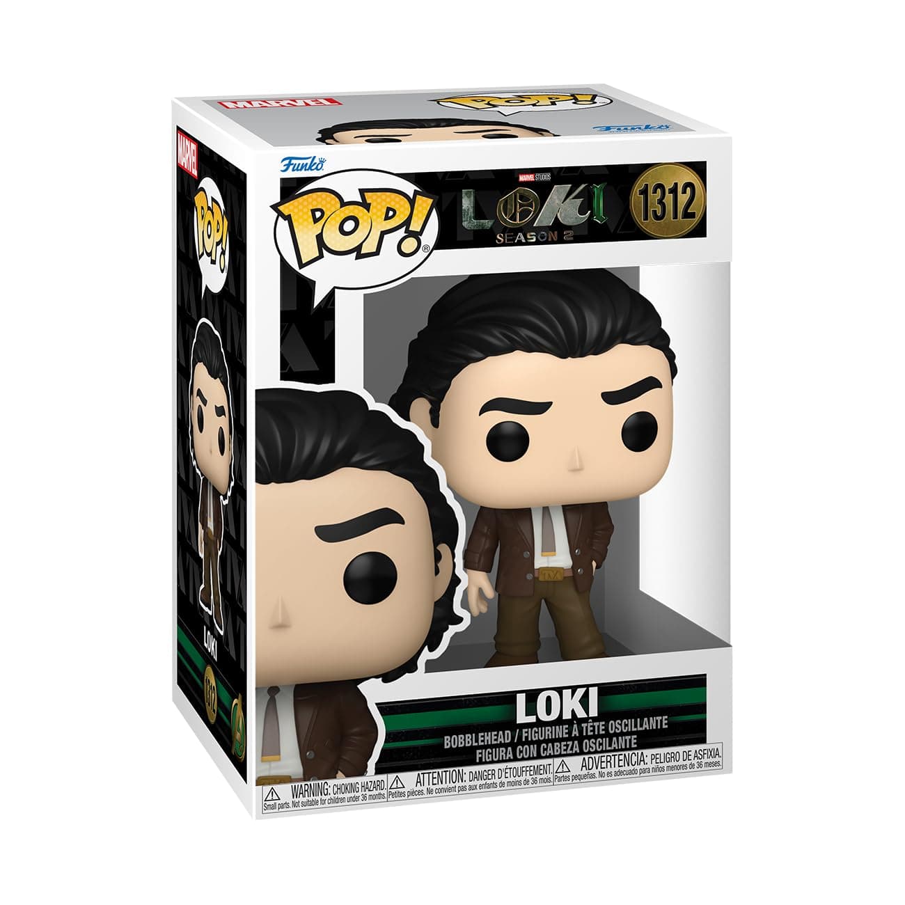 Funko Pop! Marvel: Loki - Loki - Collectable Vinyl Figure - Gift Idea - Official Merchandise - Toys for Kids & Adults - TV Fans - Model Figure for Collectors and Display