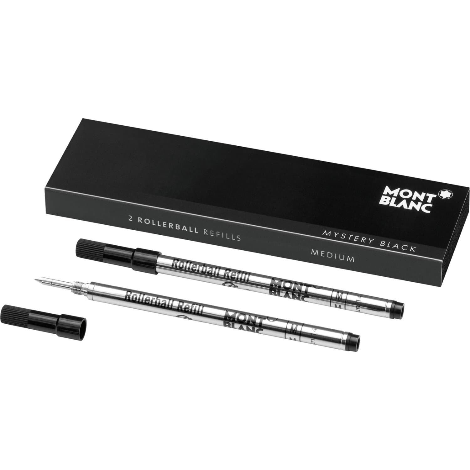Montblanc Classic Roller Refill Pack of 2 Black