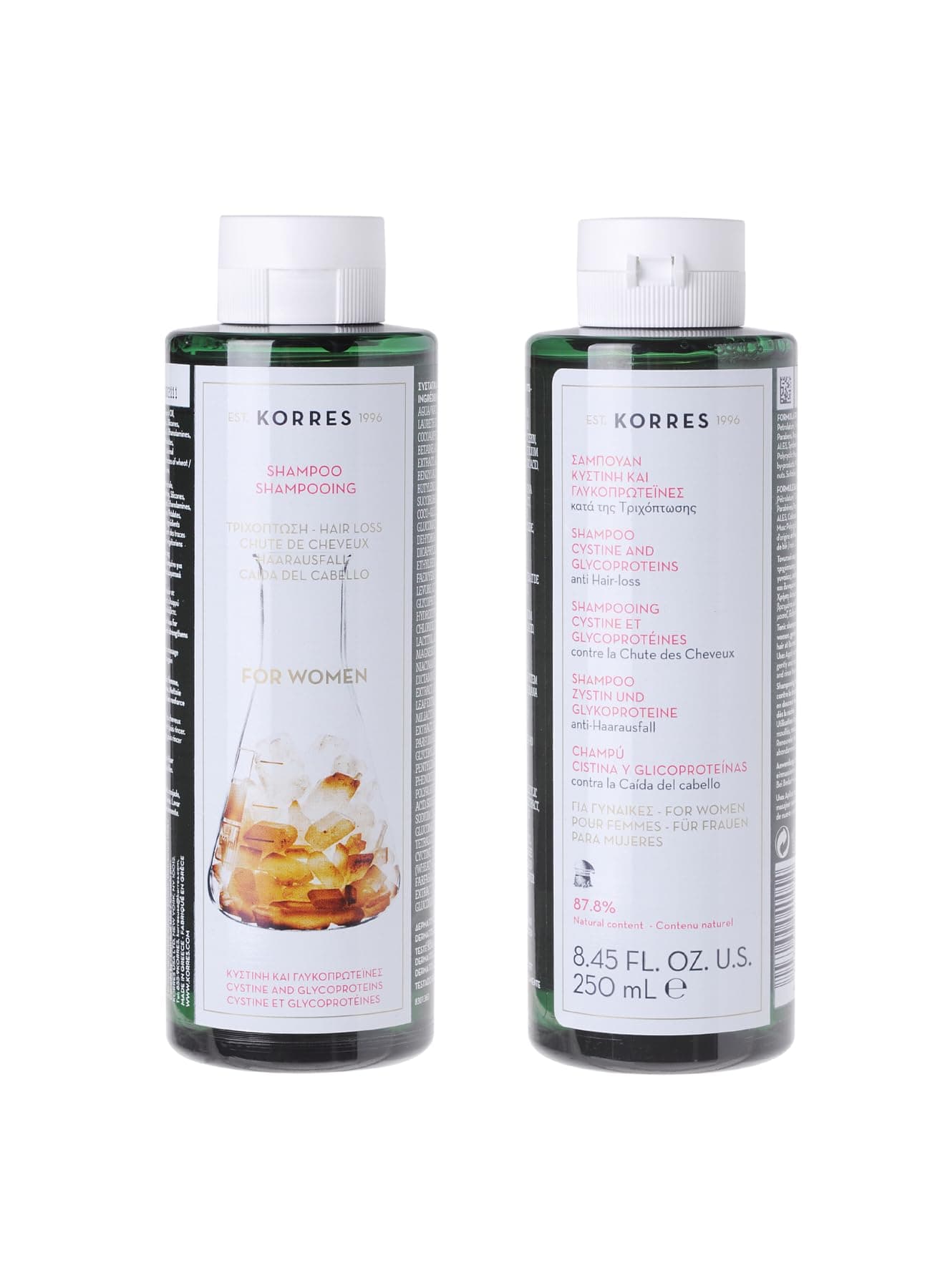 Shampoo for Women with Cystine & Glycoproteins Pack of 1 x 250 ml