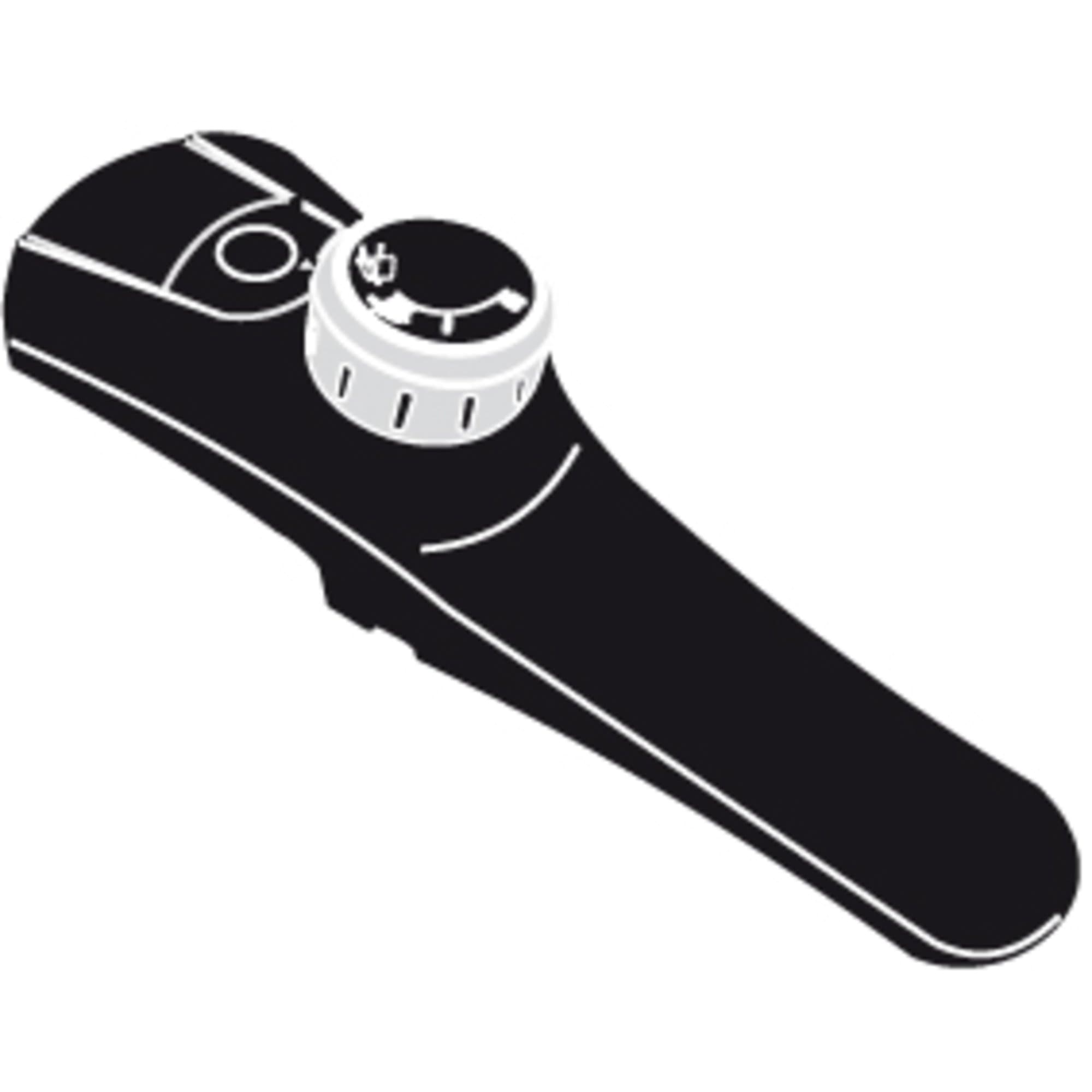 SilitSpare Part Lid Handle for Pressure Cooker Sicomatic Econtrol, Black, 18-22 cm