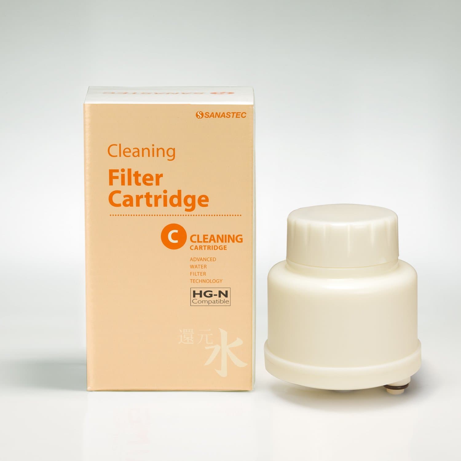 SANASTECA2O Water - Made in USA, Reusable Cleaning Cartridge - HGN Type