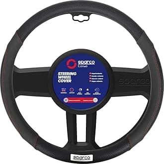 SPARCO SPC1113BK Steering Wheel Cover C1113 Black Universal CAR