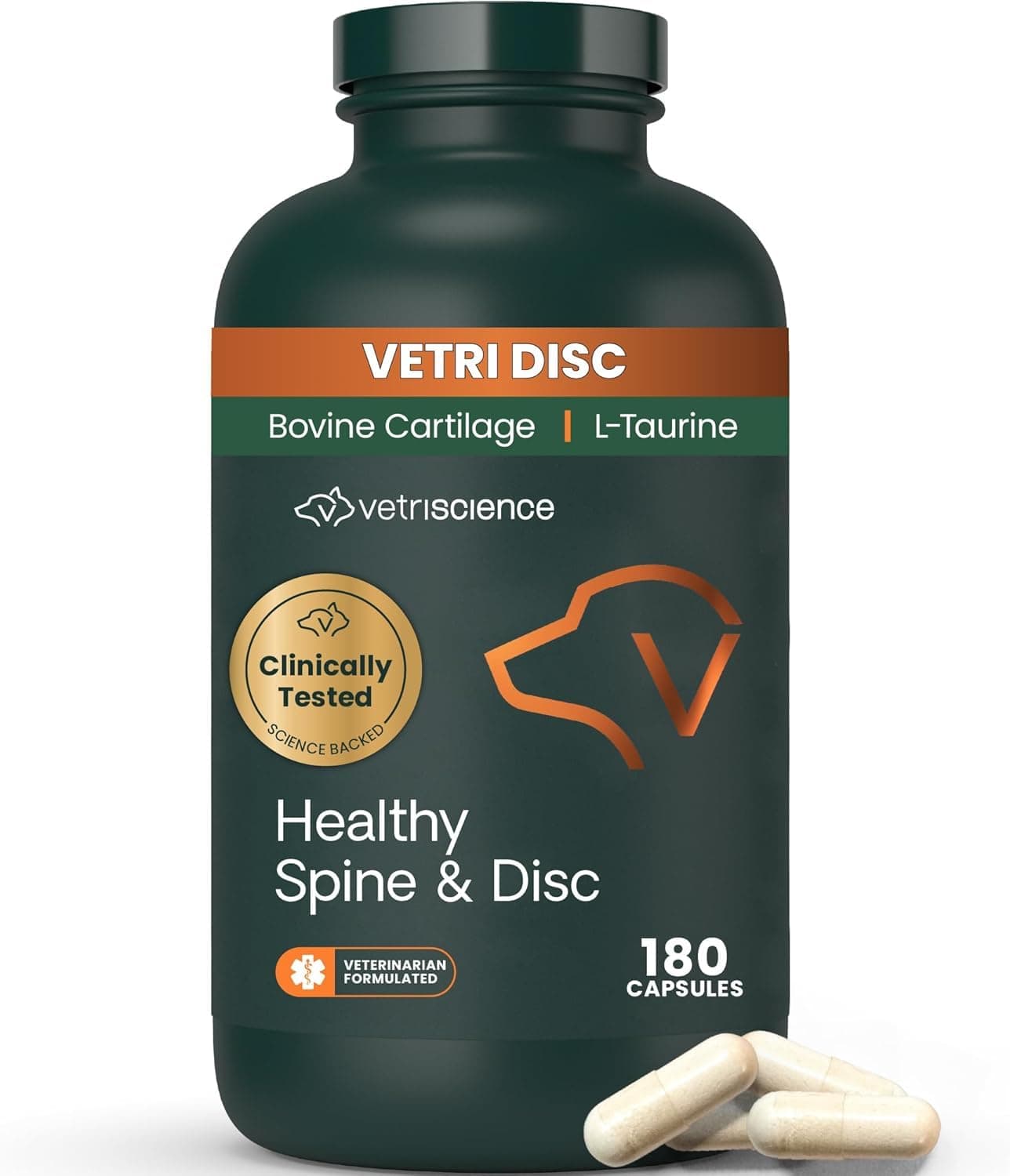 Laboratories Vetri-Disc for Dogs Capsules, 180 Count