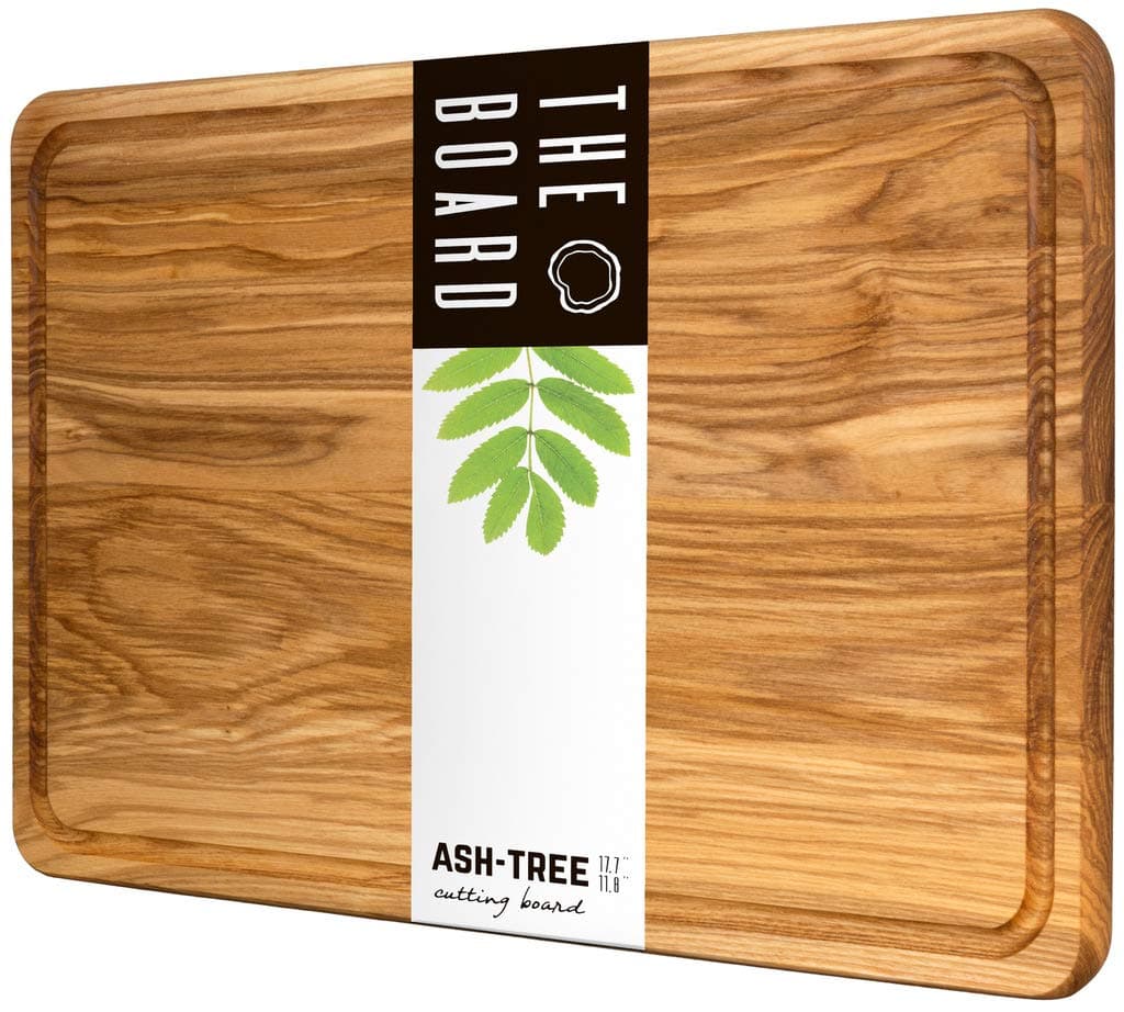The Board Wood Cutting Board - 17,7" Large Cutting Board - Serving Tray - Cheese Board - Chopping Board